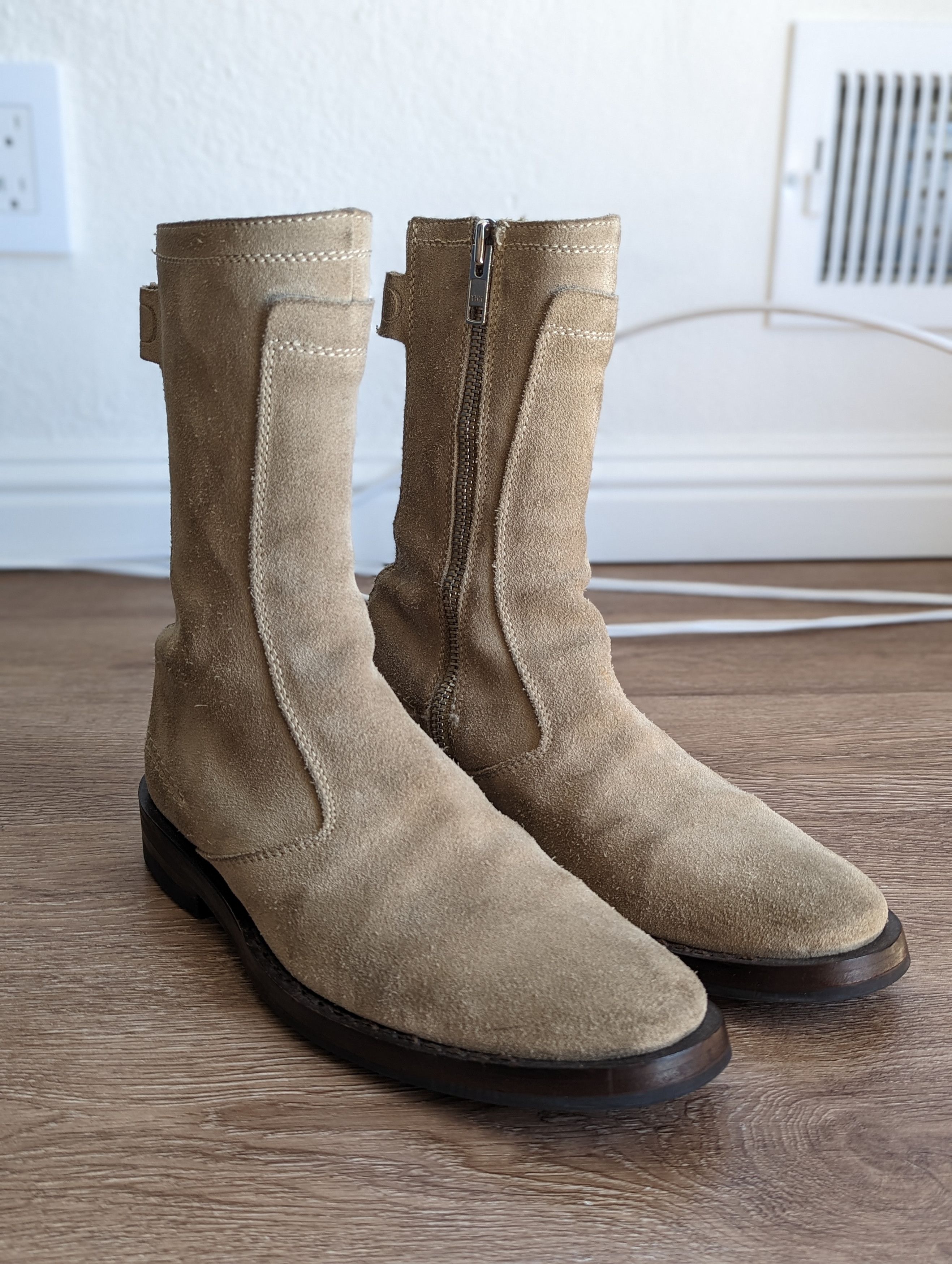 Dior Suede VOTC boots RARE | Grailed