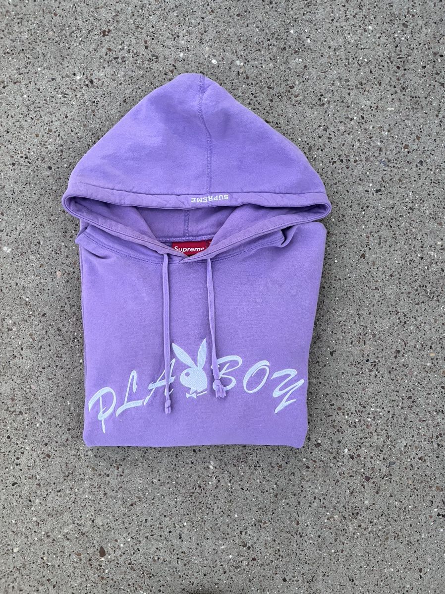 Playboy Purple Hoodie Grailed