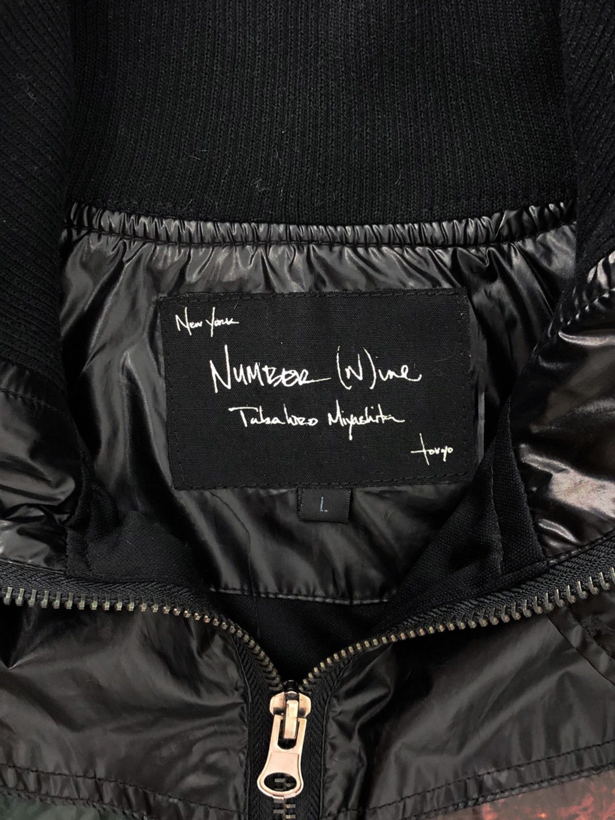 Number (N)ine N(N) Nylon Riders Jacket Size US L / EU 52-54 / 3 - 3 Thumbnail