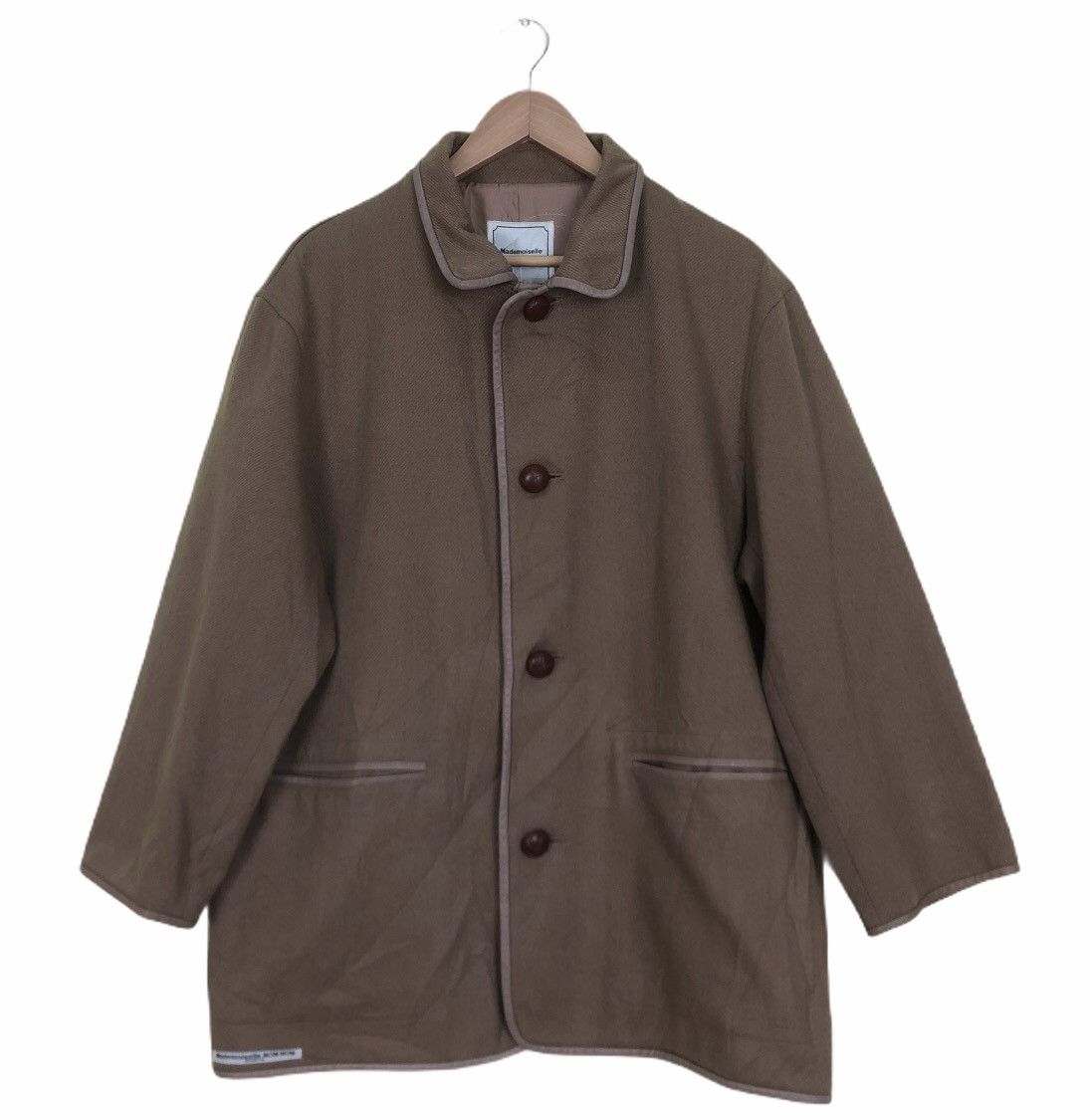 Issey Miyake Vintage Wool Jacket Mademoiselle Non Non Issey Miyake Style Size US L / EU 52-54 / 3 - 1 Thumbnail