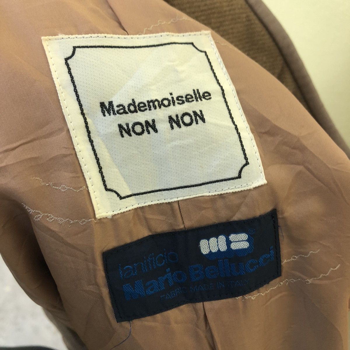 Issey Miyake Vintage Wool Jacket Mademoiselle Non Non Issey Miyake Style Size US L / EU 52-54 / 3 - 10 Thumbnail