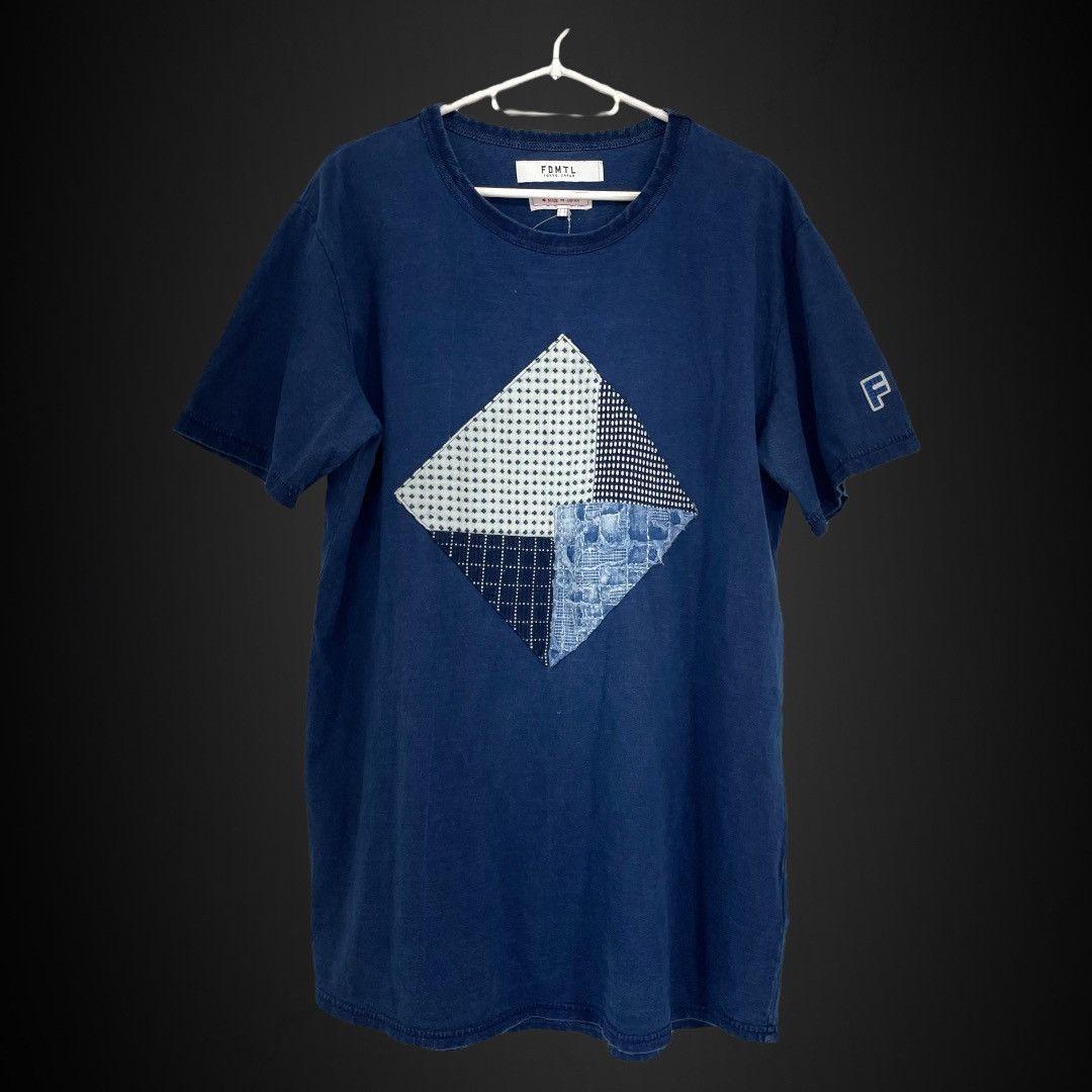 FDMTL Boro Sashiko Patchwork Tee / Shirt Size US L / EU 52-54 / 3 - 1 Thumbnail