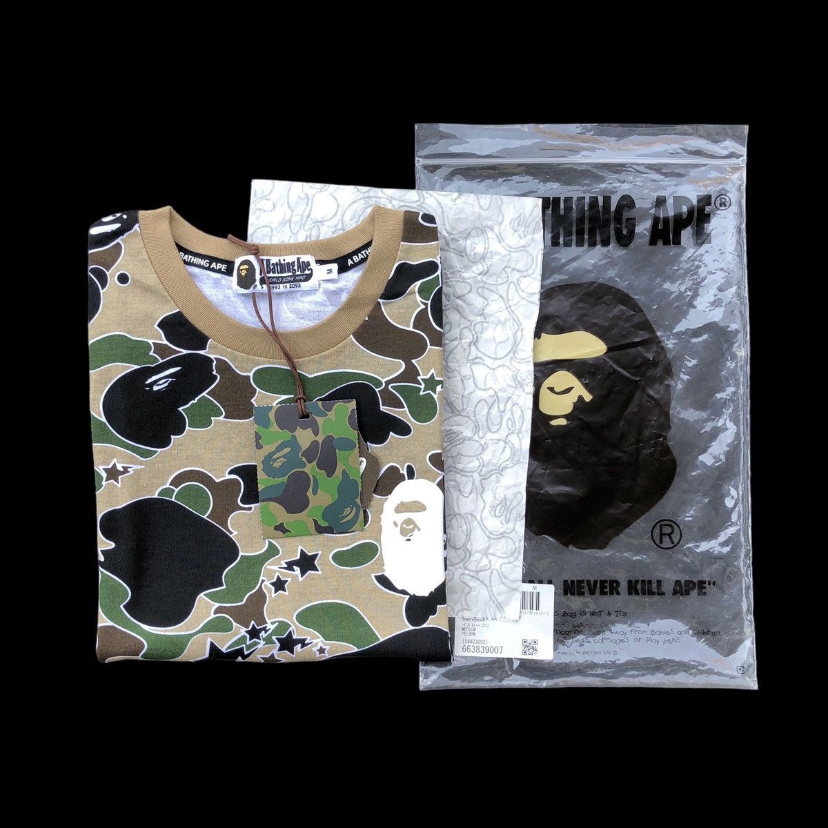 Bape Sta Camo Ape Head Tee Size US M / EU 48-50 / 2 - 2 Thumbnail