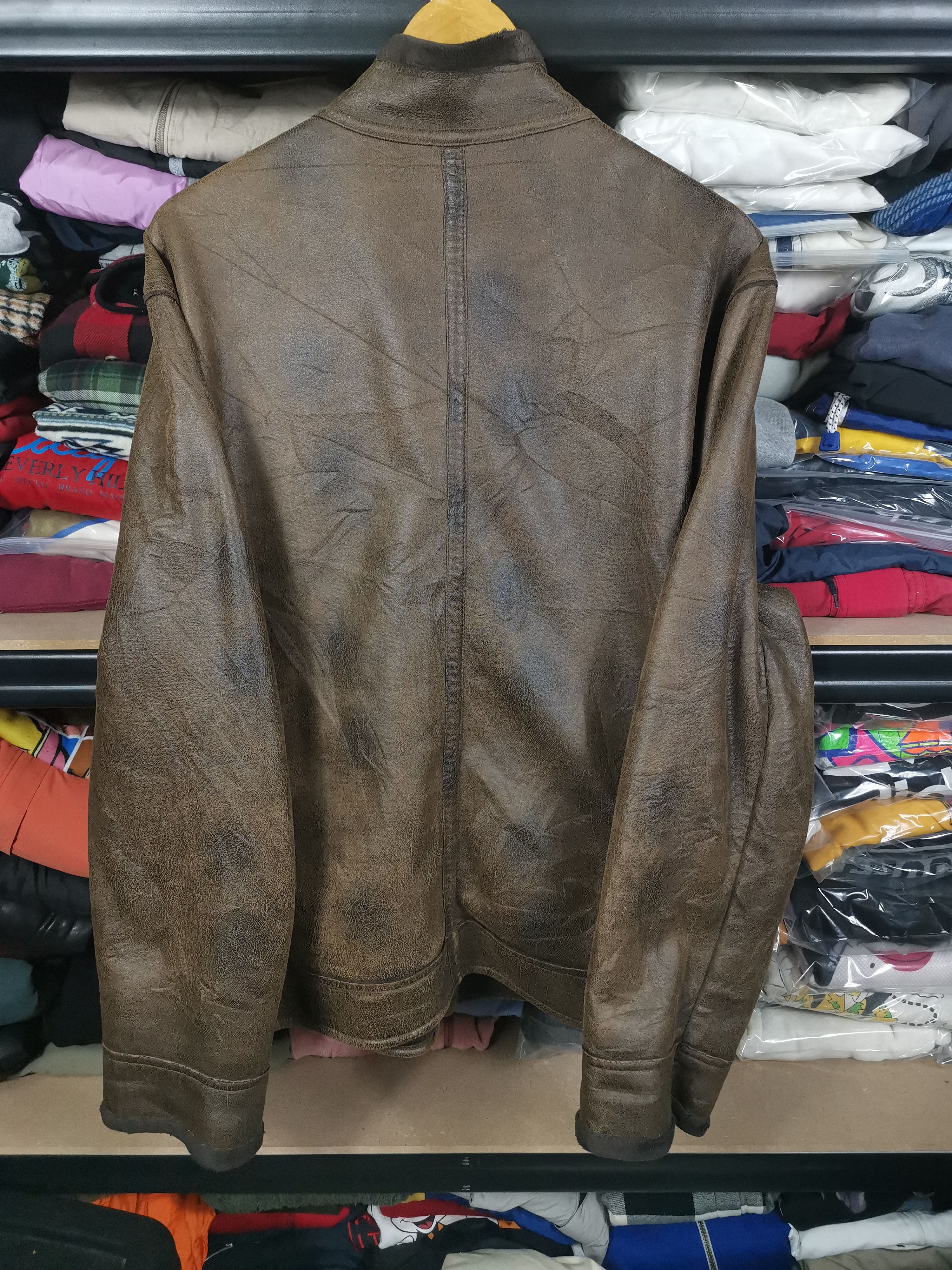 Japanese Brand Vintage Japanese Brand Sasson Leather Jacket Size US XL / EU 56 / 4 - 3 Thumbnail