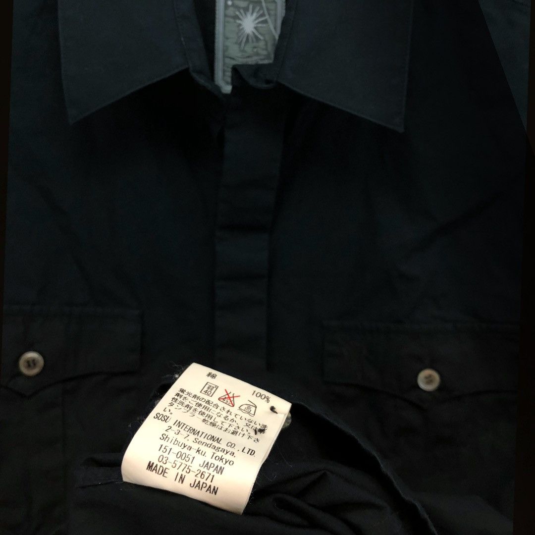 Maison MIHARA YASUHIRO Rolled Sleeves S/S Button Up Size US M / EU 48-50 / 2 - 4 Thumbnail
