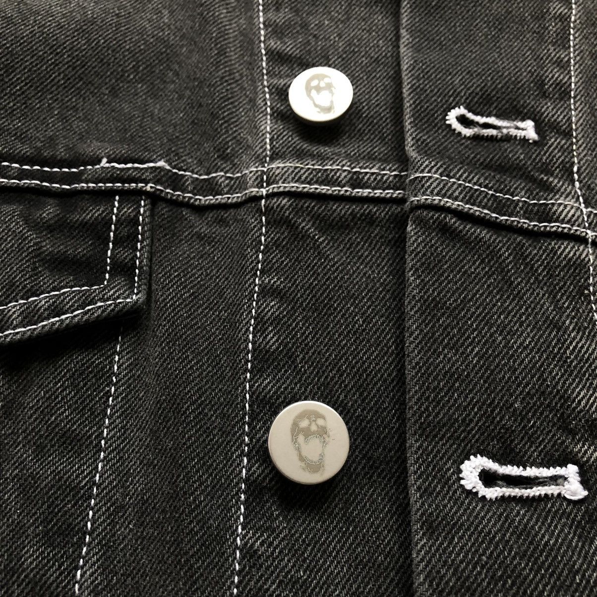 Revenge Revenge denim jacket Black/white embroidered Size US S / EU 44-46 / 1 - 8 Thumbnail