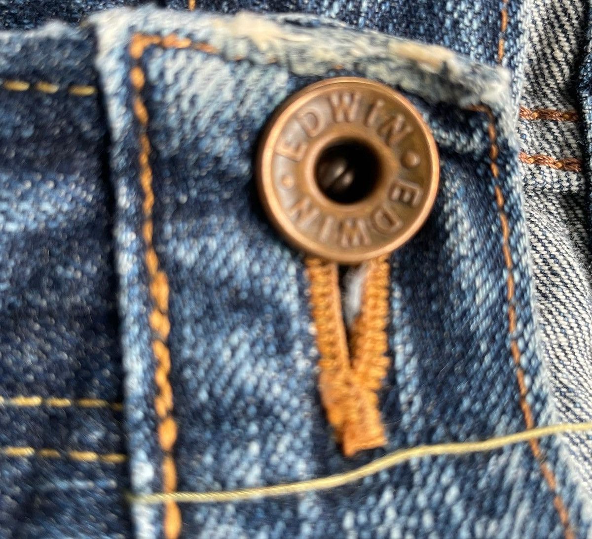 Edwin Vintage Edwin 505ZX Selvedge Aging Distressed Size US 32 / EU 48 - 9 Thumbnail