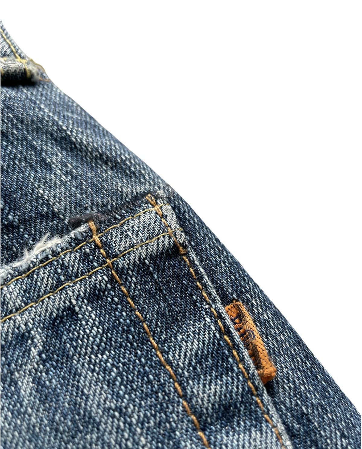 Edwin Vintage Edwin 505ZX Selvedge Aging Distressed Size US 32 / EU 48 - 13 Thumbnail