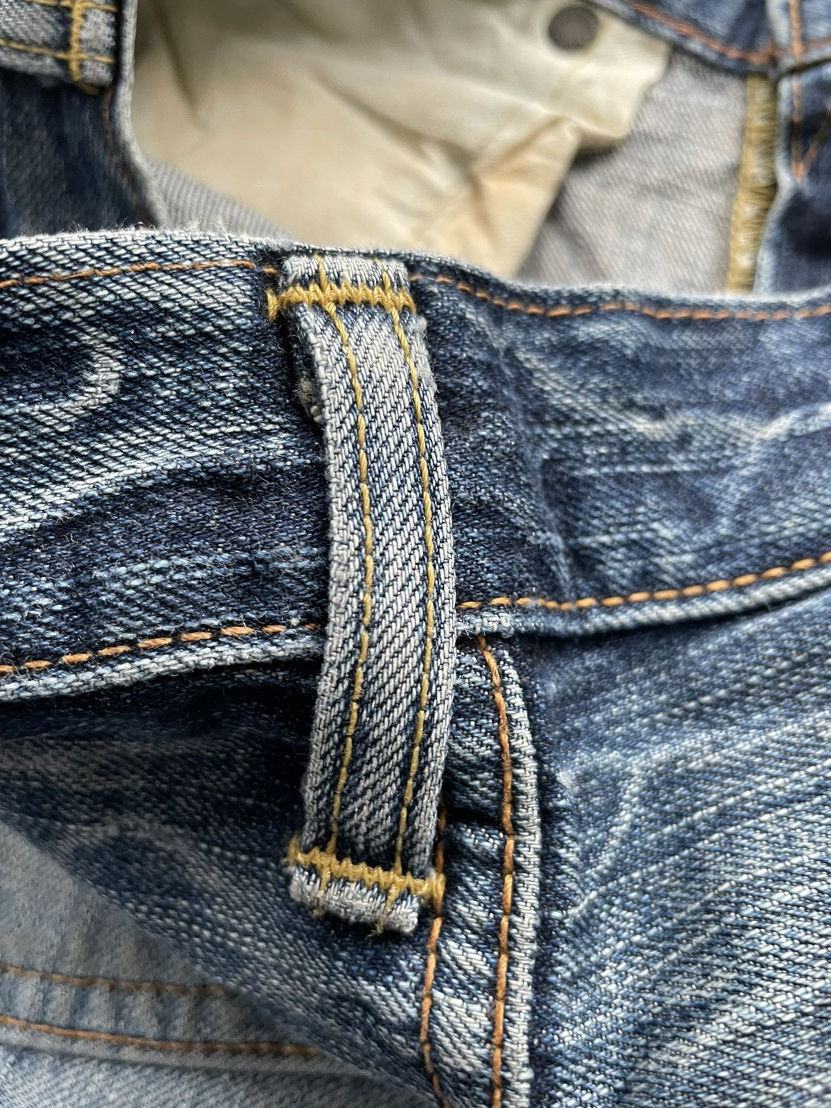 Edwin Vintage Edwin 505ZX Selvedge Aging Distressed Size US 32 / EU 48 - 14 Thumbnail