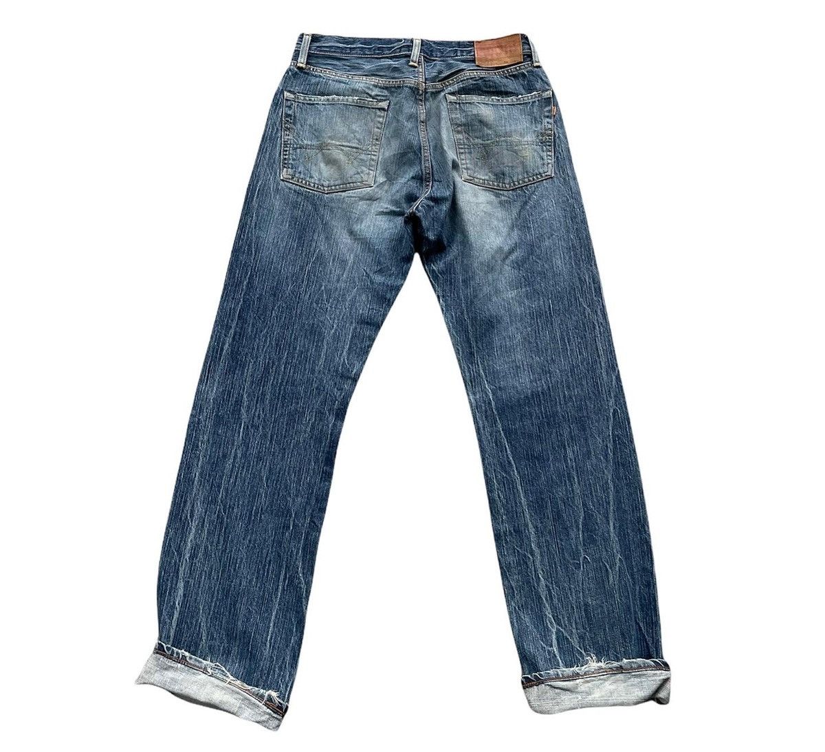 Edwin Vintage Edwin 505ZX Selvedge Aging Distressed Size US 32 / EU 48 - 4 Thumbnail