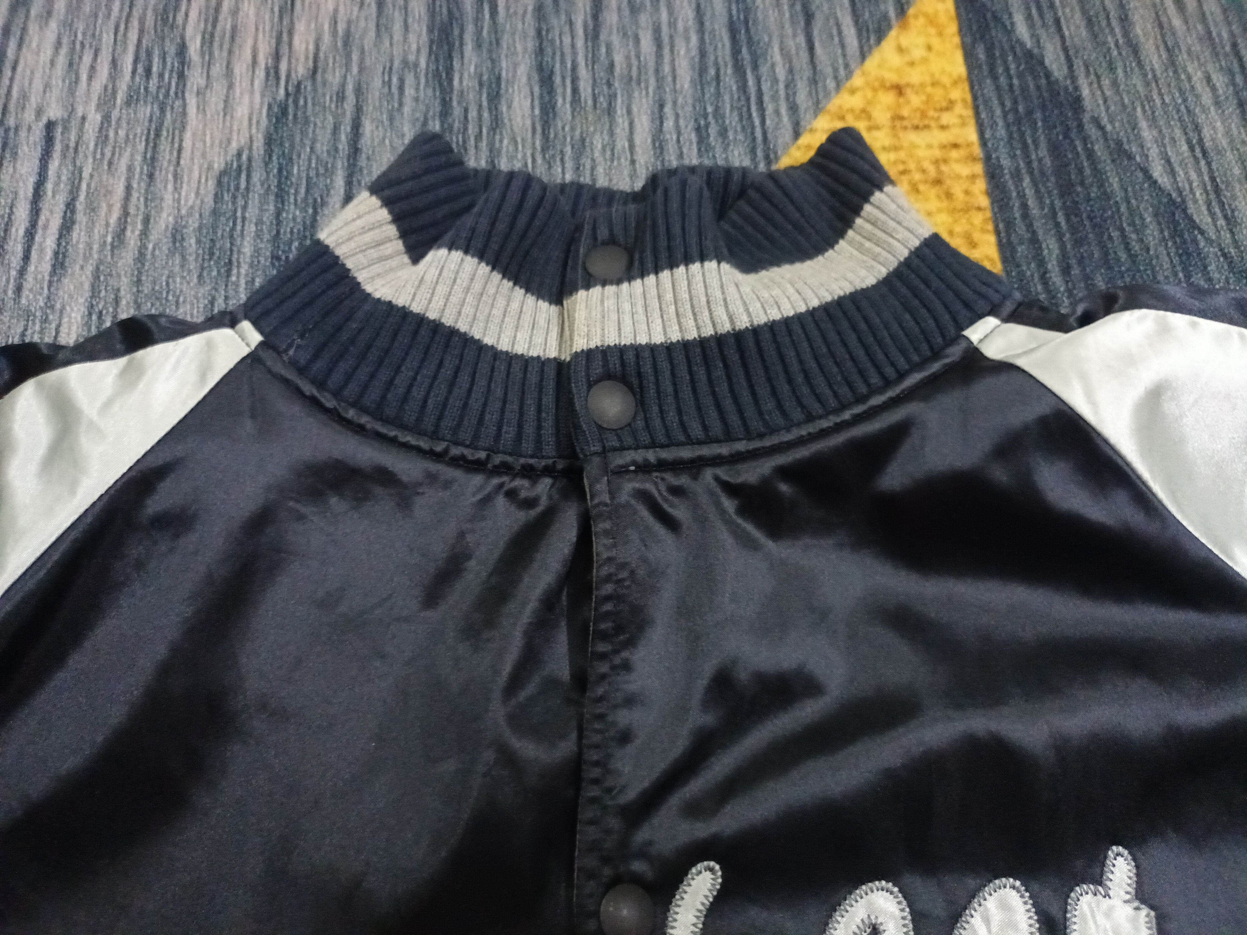 Japanese Brand 🔥 RESPECT BIG LOGO REVERSIBLE VARSITY JACKET Size US XL / EU 56 / 4 - 5 Thumbnail