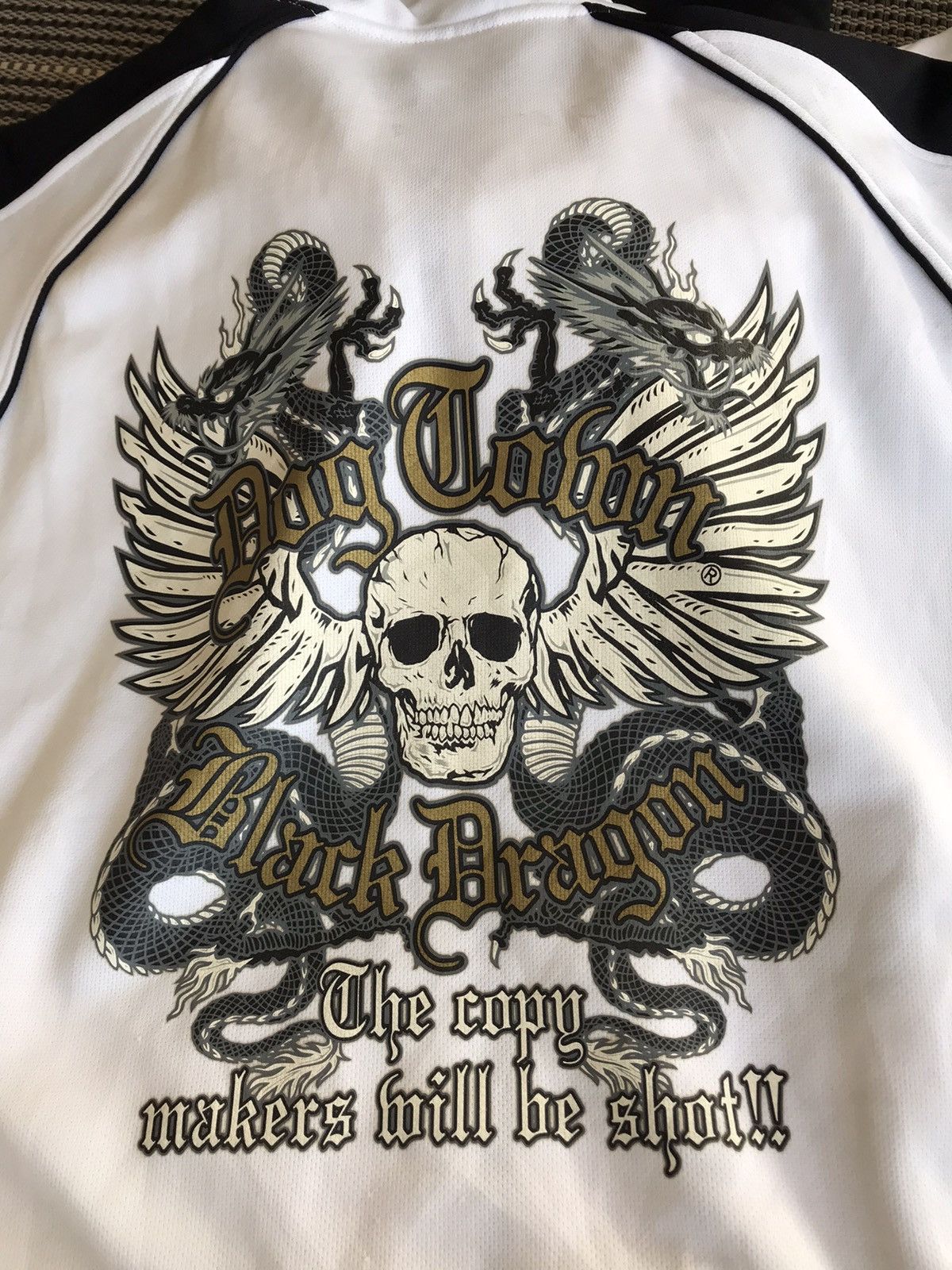 Dogtown × Vintage Dog Town Black Dragon Big Logo Track Top Sweater Size US XL / EU 56 / 4 - 3 Thumbnail