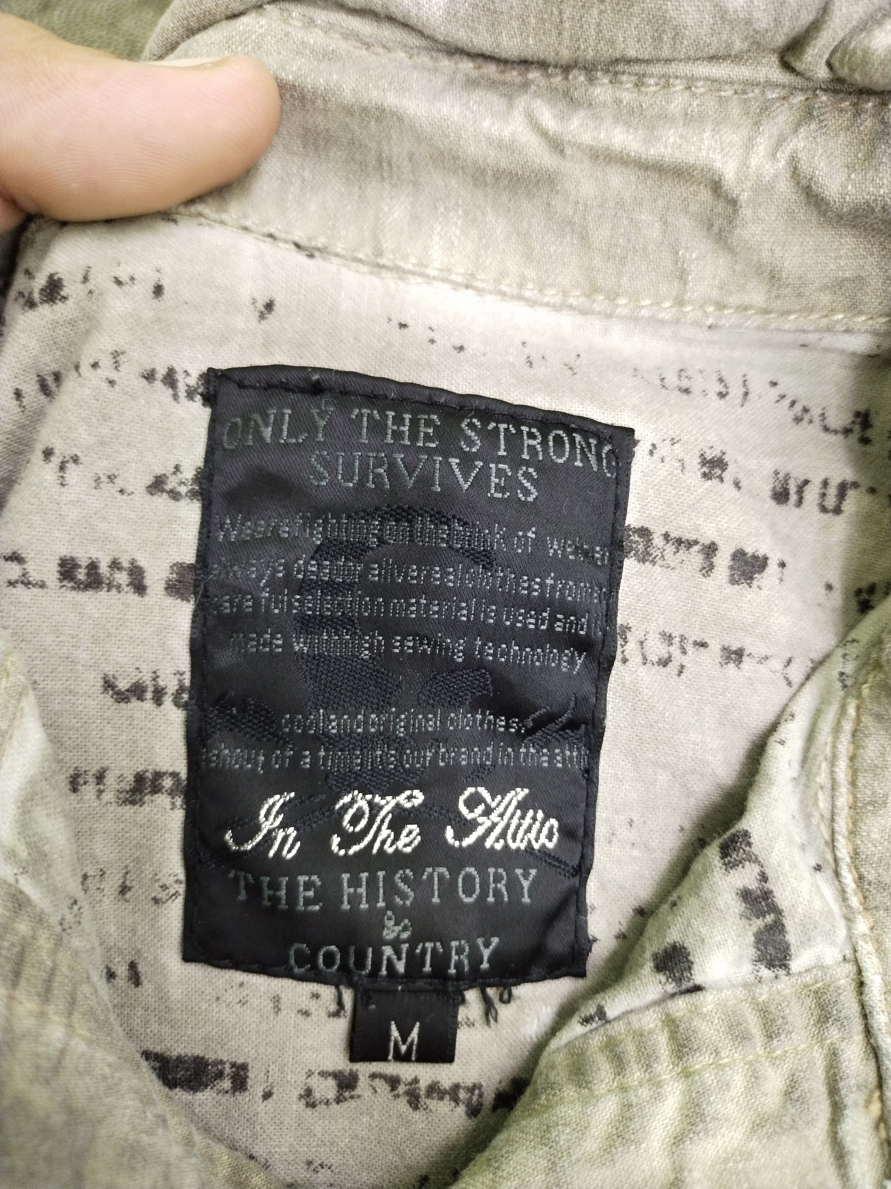 In The Attic VINTAGE IN THE ATTIC PUNK BUTTON SHIRT Size US S / EU 44-46 / 1 - 13 Thumbnail