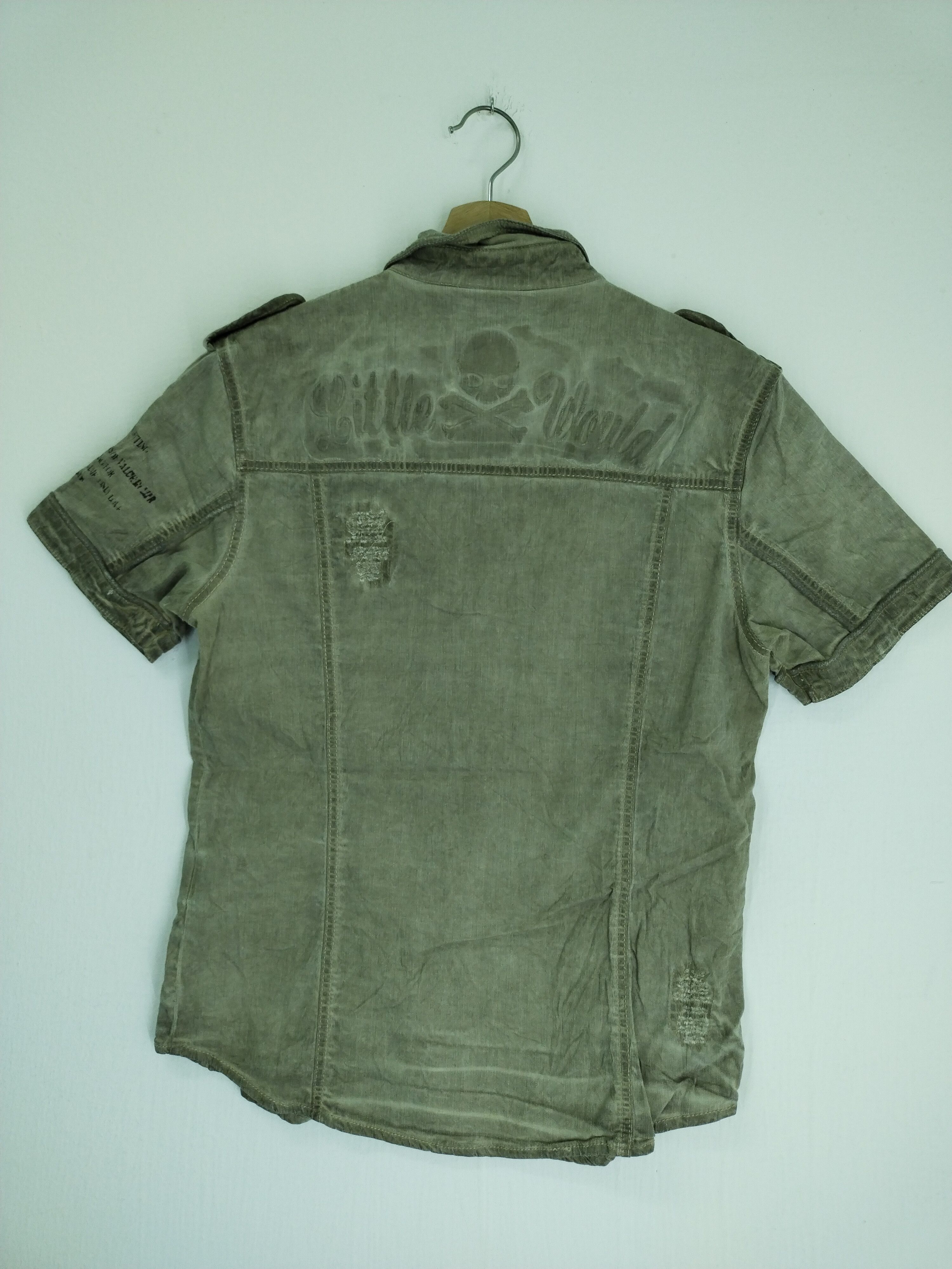 In The Attic VINTAGE IN THE ATTIC PUNK BUTTON SHIRT Size US S / EU 44-46 / 1 - 11 Thumbnail