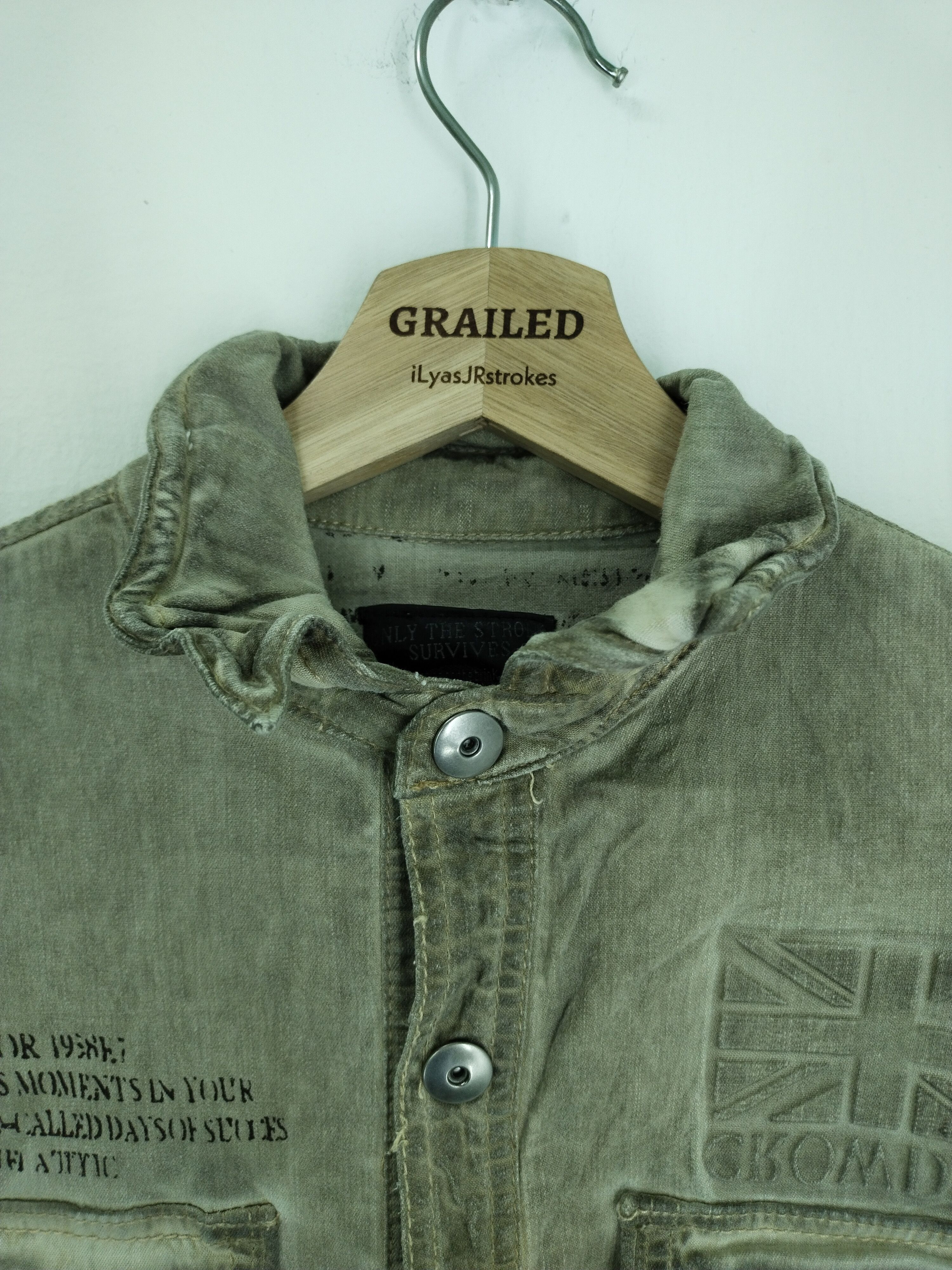 In The Attic VINTAGE IN THE ATTIC PUNK BUTTON SHIRT Size US S / EU 44-46 / 1 - 18 Thumbnail