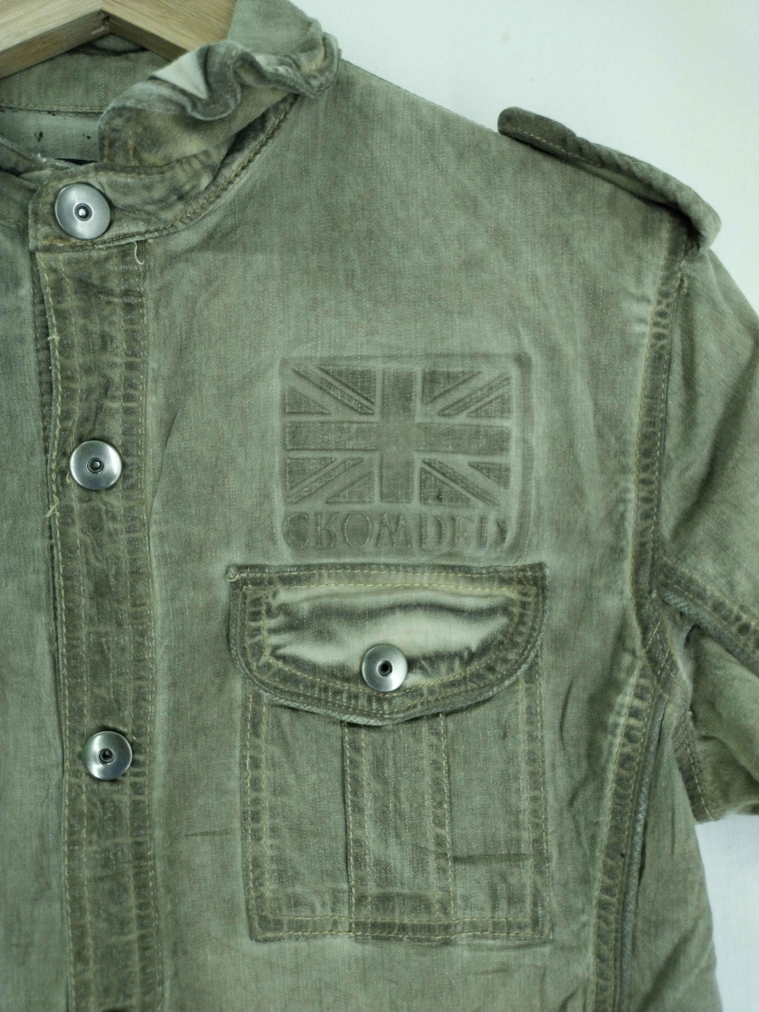 In The Attic VINTAGE IN THE ATTIC PUNK BUTTON SHIRT Size US S / EU 44-46 / 1 - 2 Thumbnail