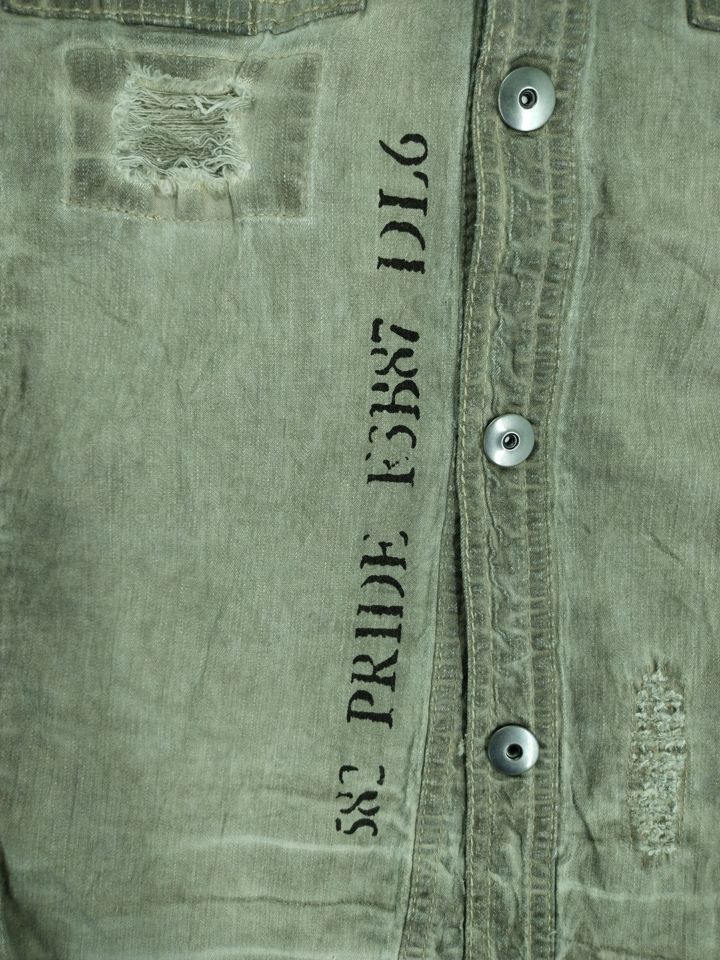 In The Attic VINTAGE IN THE ATTIC PUNK BUTTON SHIRT Size US S / EU 44-46 / 1 - 4 Thumbnail