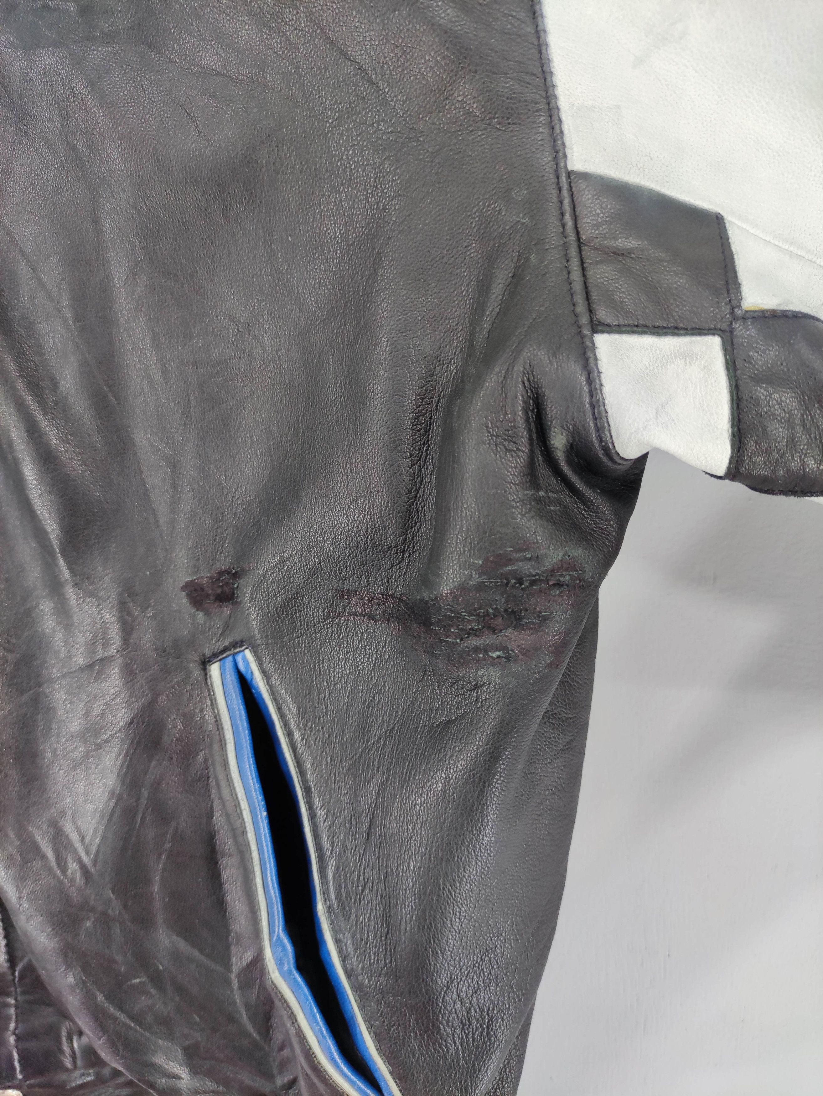 NASCAR Vintage Nascar Leather Jacket Big Logo Size US XL / EU 56 / 4 - 2 Thumbnail