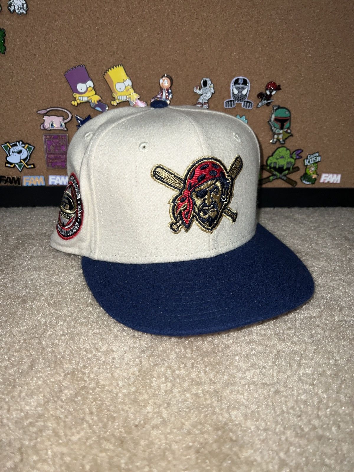 Hat Club Pittsburgh Pirates Hatclub 7 3/8 Size ONE SIZE - 1 Thumbnail