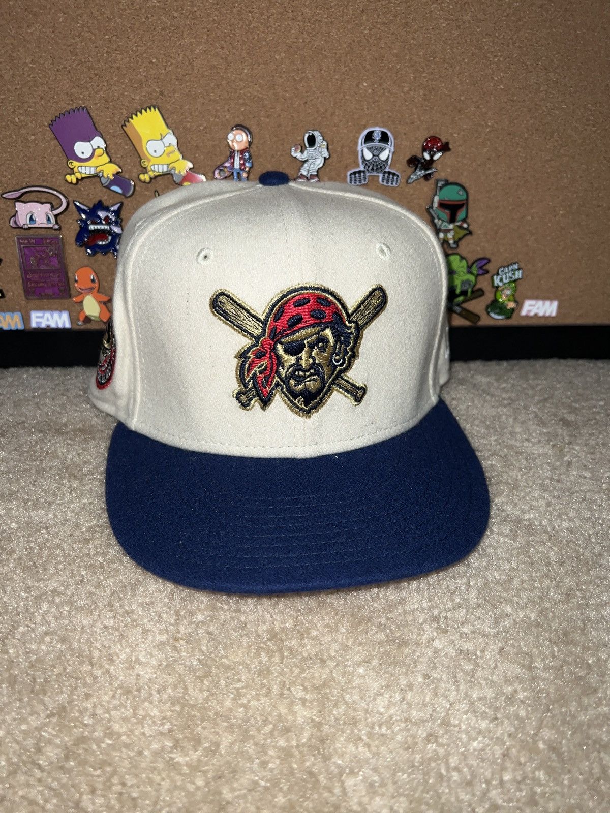 Hat Club Pittsburgh Pirates Hatclub 7 3/8 Size ONE SIZE - 2 Thumbnail