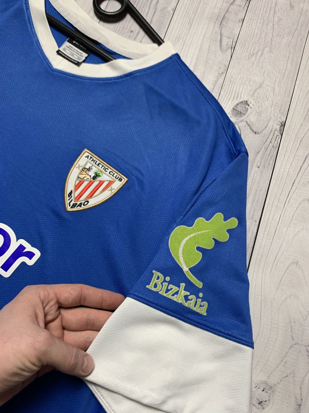 Vintage Vintage Nike Athletic Bilbao soccer shorts away rare blue Size US XXL / EU 58 / 5 - 3 Thumbnail