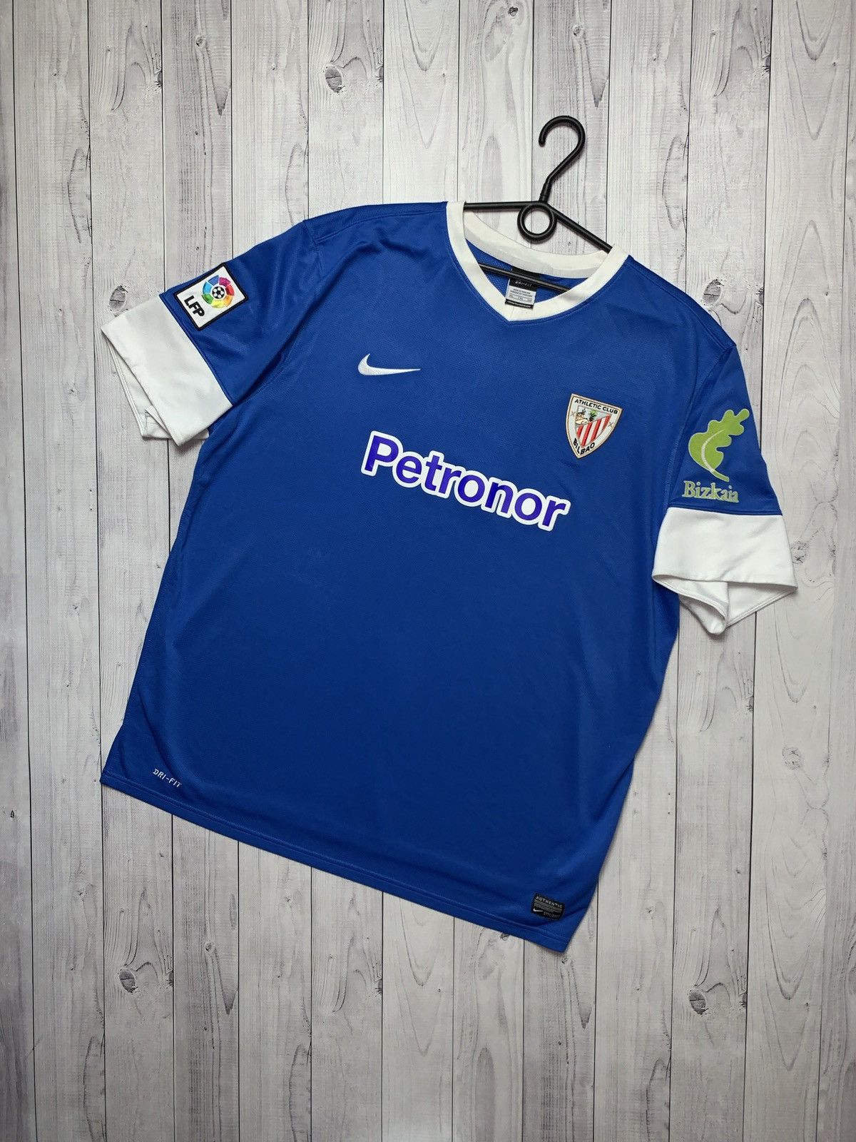 Vintage Nike Athletic Bilbao soccer shorts away rare blue