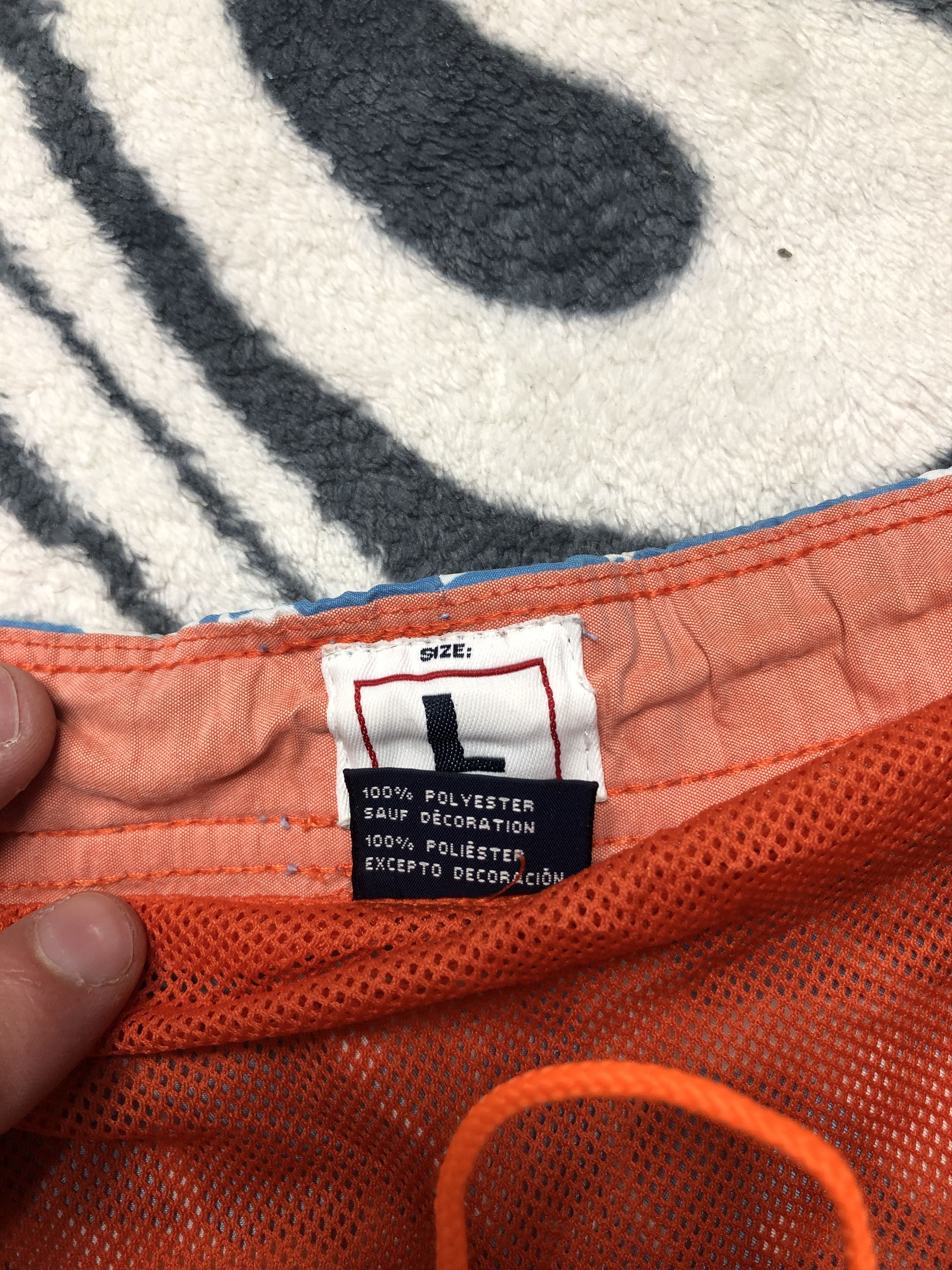 Tommy Hilfiger × Vintage Tommy Hilfiger Vintage Mens Floral Print Nylon Shorts Size US 34 / EU 50 - 4 Thumbnail