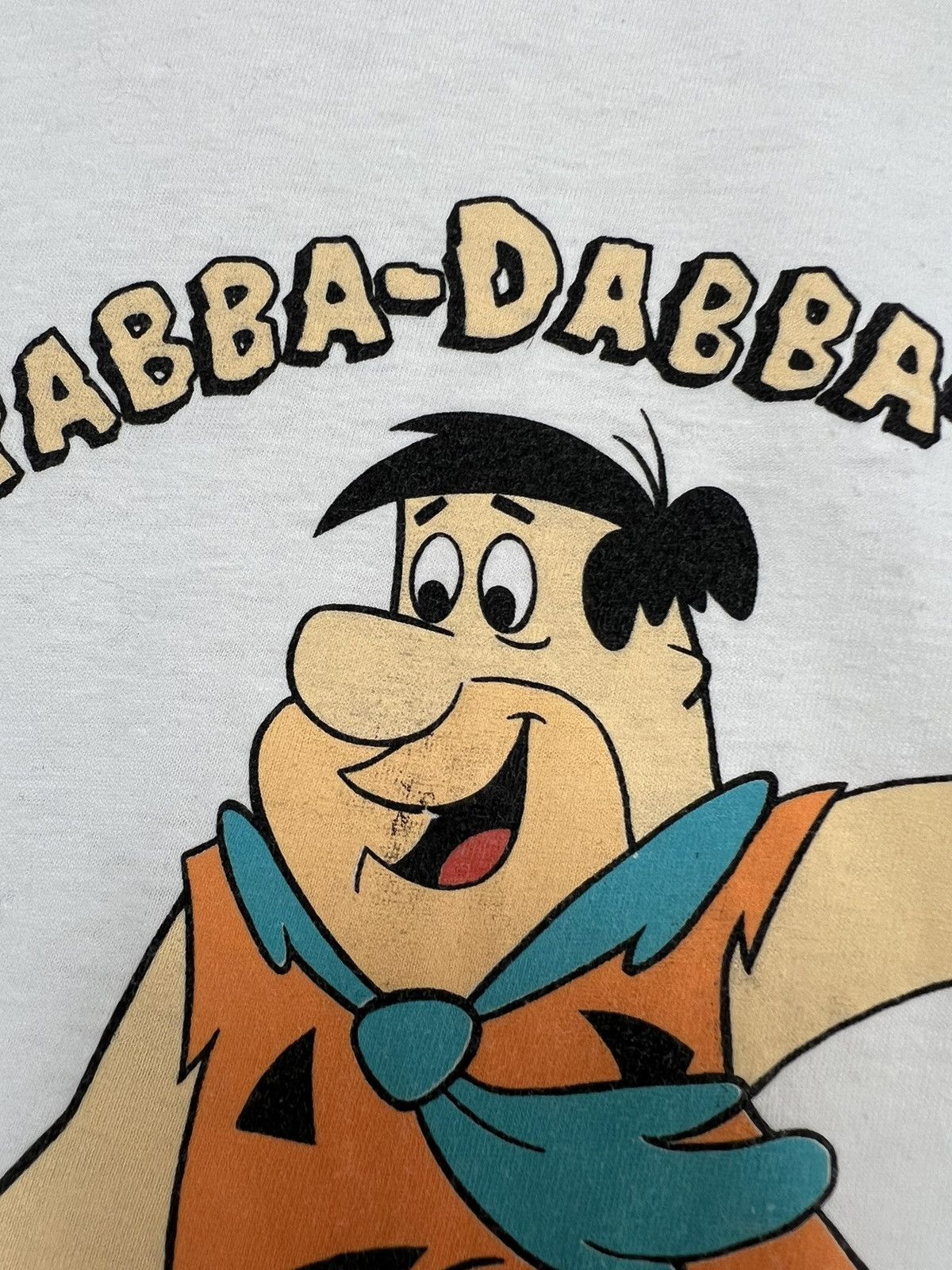 Cartoon Network × Vintage 90s The Flintstones - Yabba Dabba Doo Vintage Tee Shirt Size US L / EU 52-54 / 3 - 3 Thumbnail