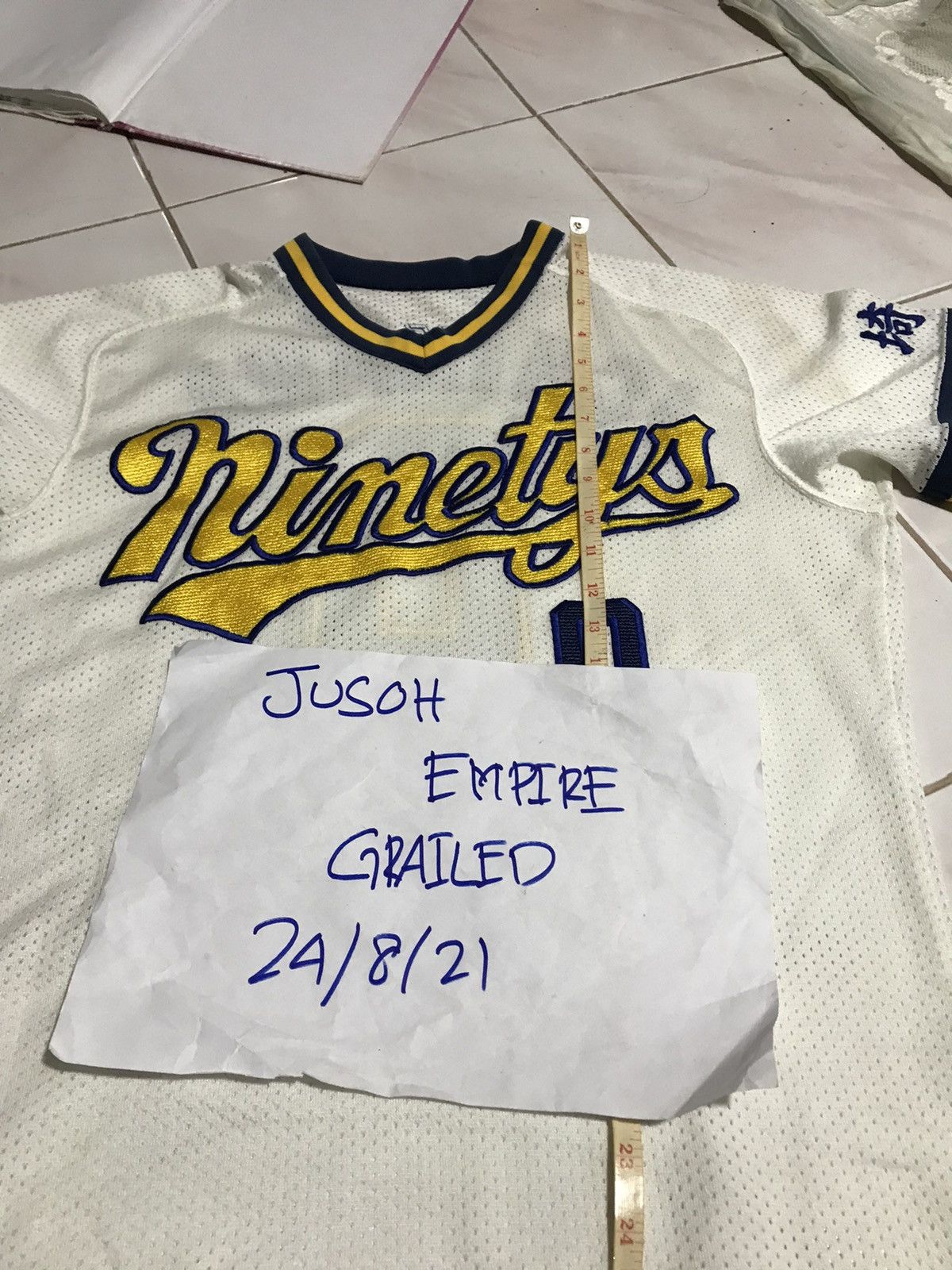 Japanese Brand × Mizuno × Vintage VINTAGE BASEBALL JERSEY BY MIZUNO Size US M / EU 48-50 / 2 - 8 Thumbnail