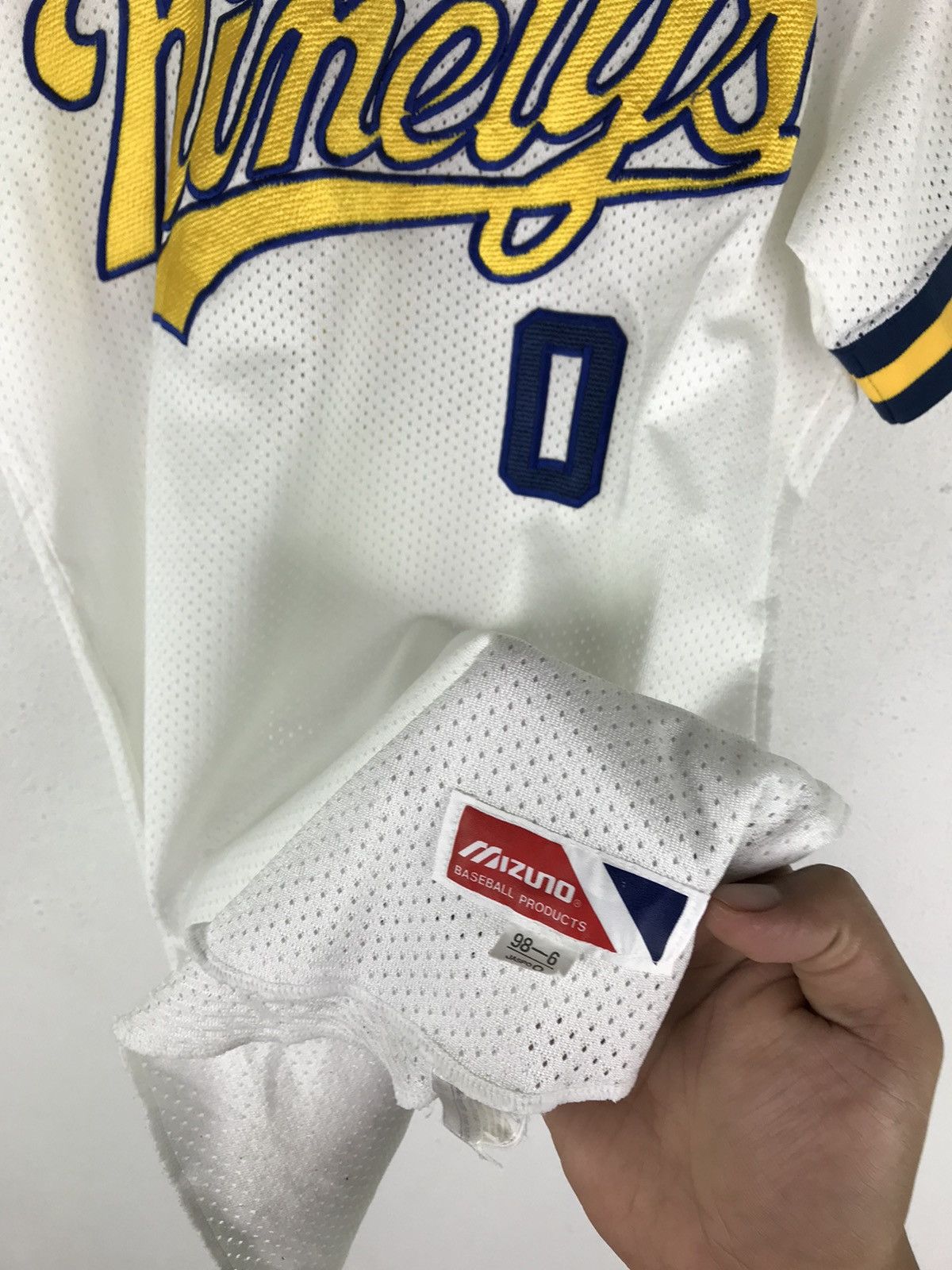 Japanese Brand × Mizuno × Vintage VINTAGE BASEBALL JERSEY BY MIZUNO Size US M / EU 48-50 / 2 - 7 Thumbnail