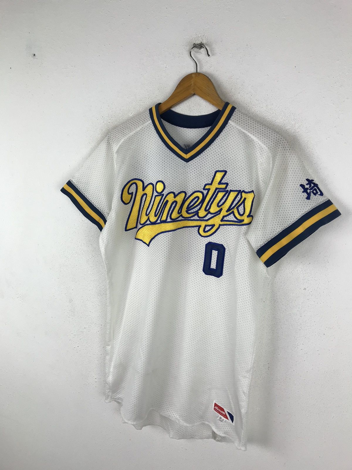 Japanese Brand × Mizuno × Vintage VINTAGE BASEBALL JERSEY BY MIZUNO Size US M / EU 48-50 / 2 - 5 Thumbnail