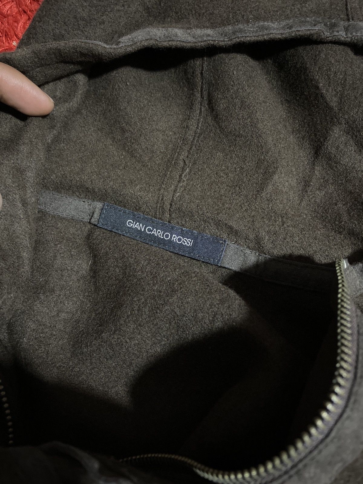 GIAN CARLO ROSSI GIAN CARLO ROSSI WOOL HOODIE JACKET Size US L / EU 52-54 / 3 - 6 Thumbnail