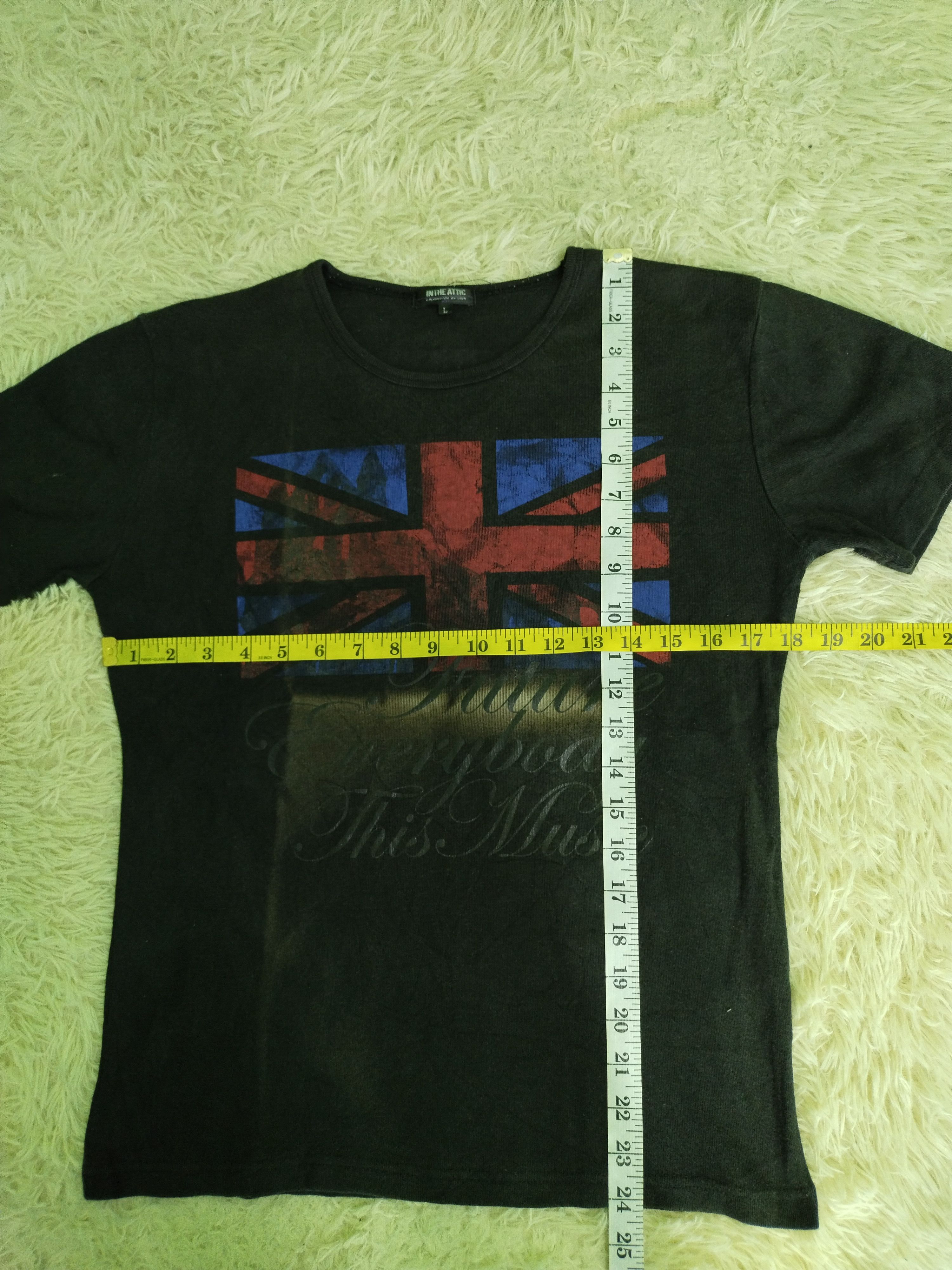 In The Attic IN THE ATTIC FLAG PRINT SHIRT TEE Size US S / EU 44-46 / 1 - 11 Thumbnail
