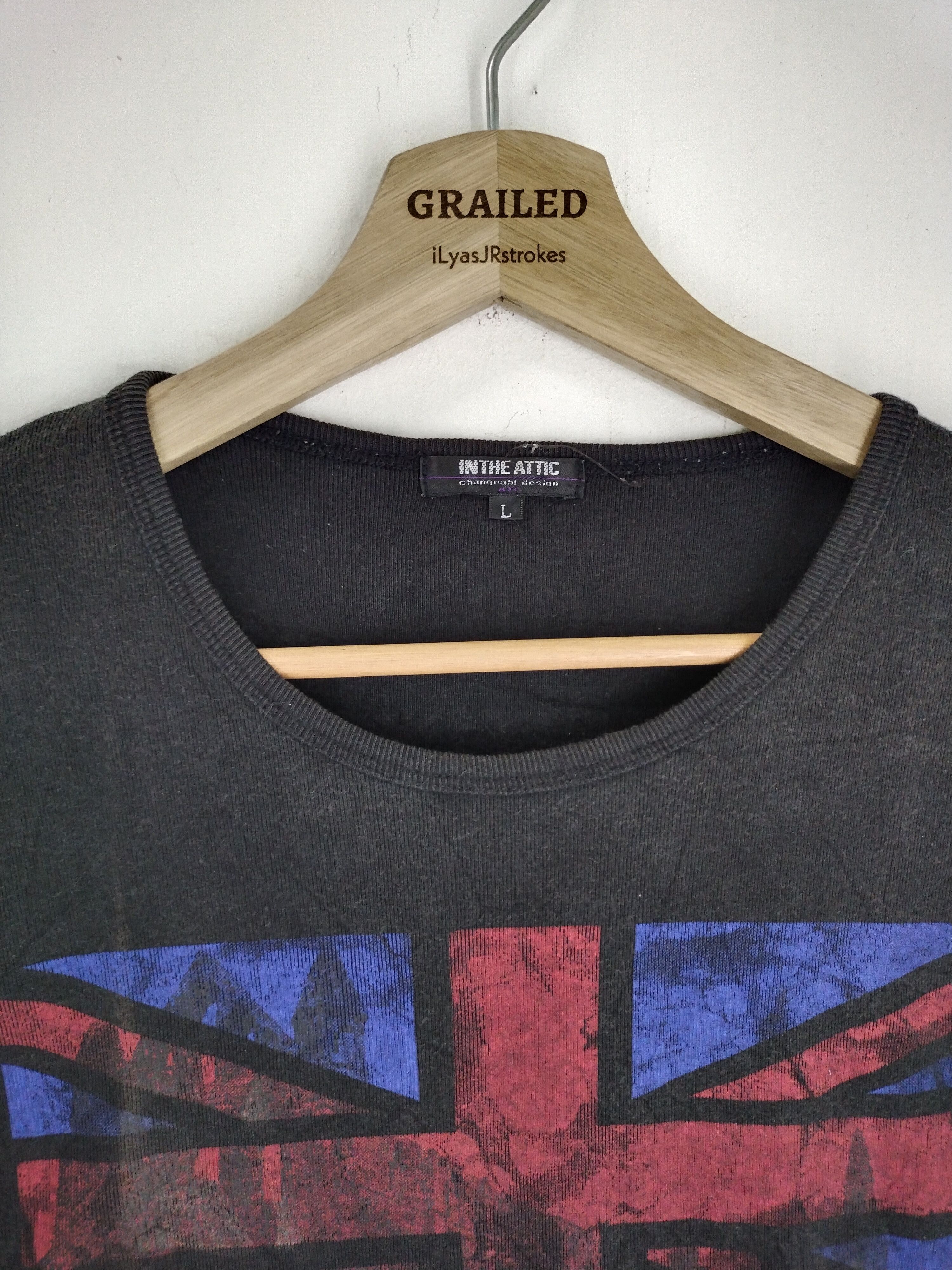 In The Attic IN THE ATTIC FLAG PRINT SHIRT TEE Size US S / EU 44-46 / 1 - 12 Thumbnail