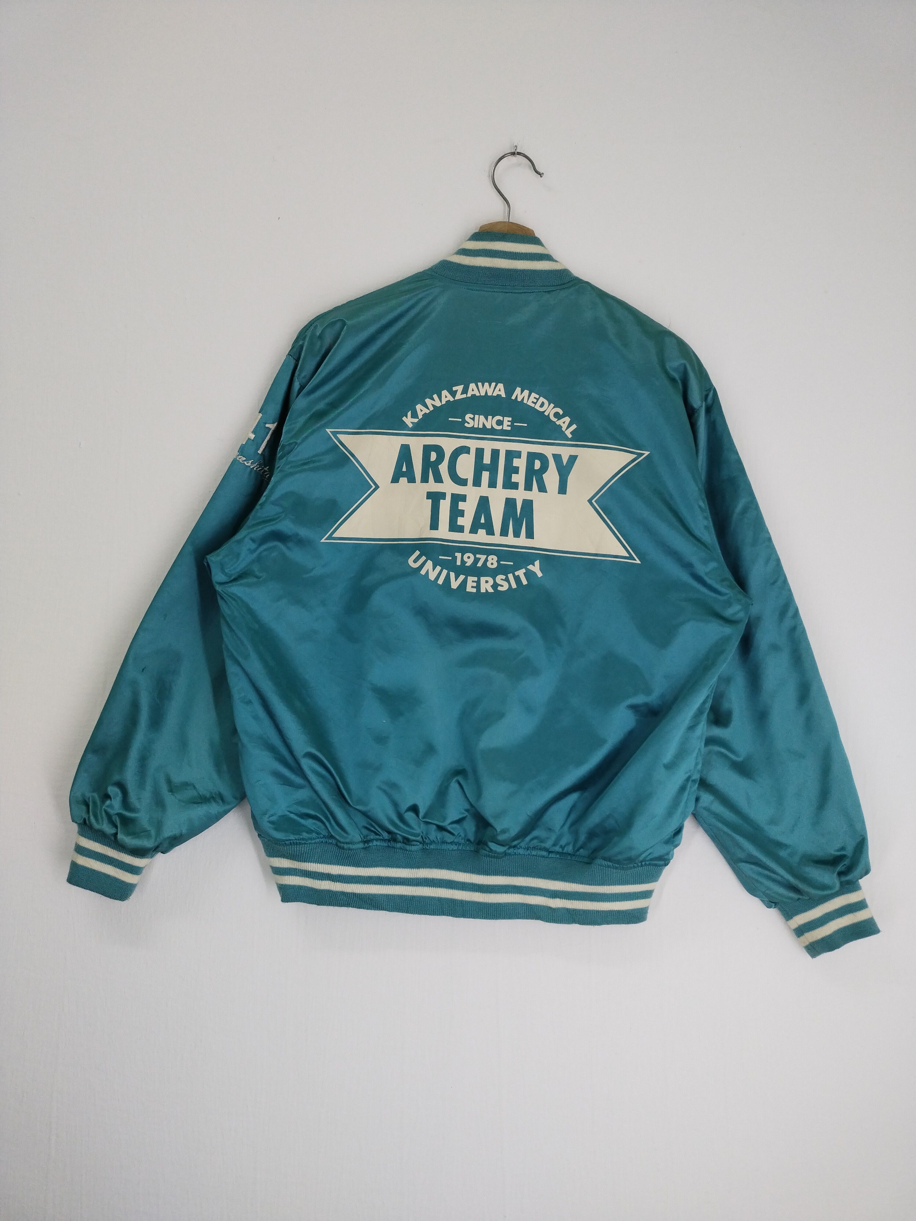 14th Addiction × Japanese Brand × Vintage VINTAGE FIELD OUT .INC KANAZAWA MEDICAL ARCHERY TEAM Size US L / EU 52-54 / 3 - 1 Thumbnail