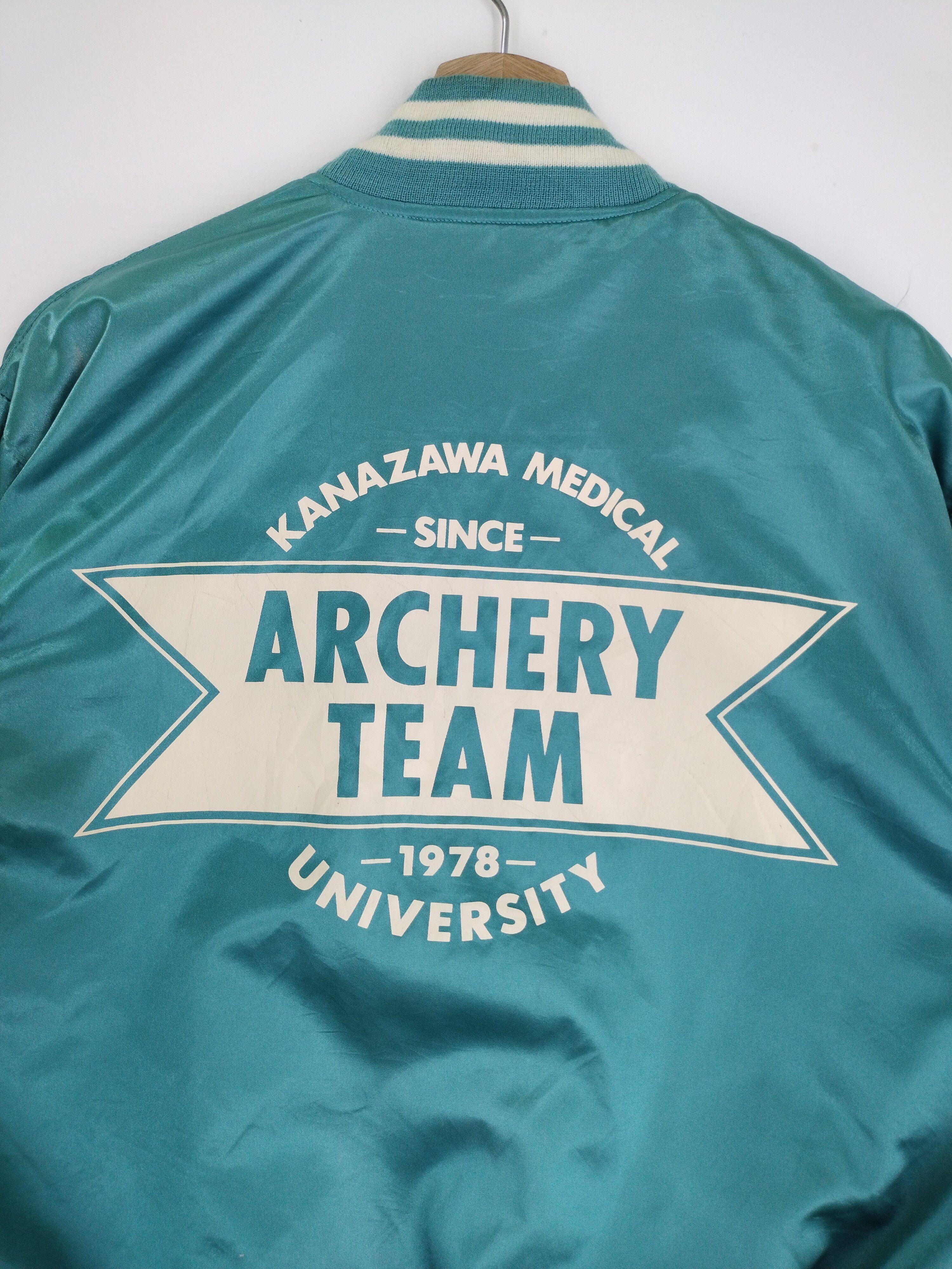 14th Addiction × Japanese Brand × Vintage VINTAGE FIELD OUT .INC KANAZAWA MEDICAL ARCHERY TEAM Size US L / EU 52-54 / 3 - 9 Thumbnail