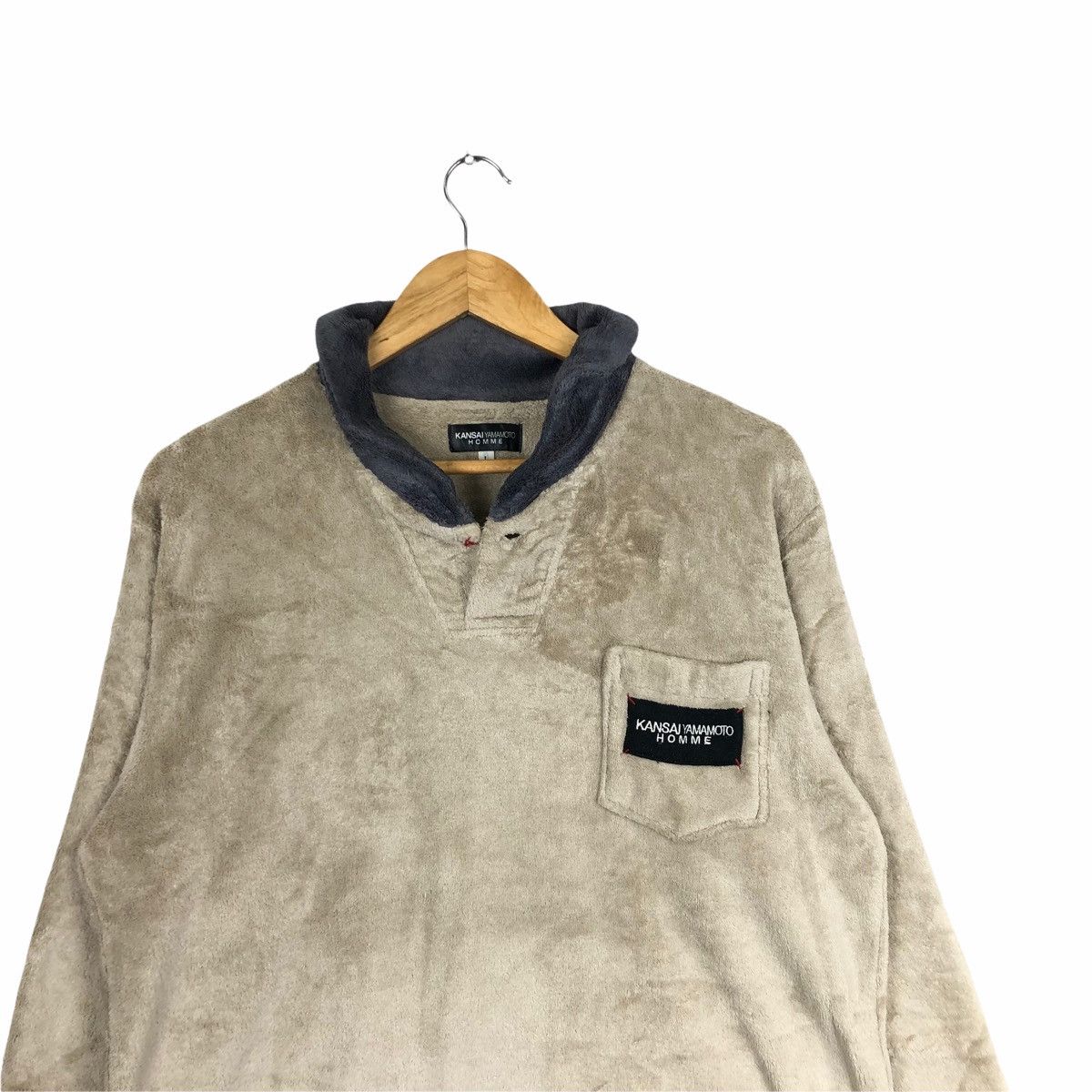 Kansai Yamamoto KANSAI YAMAMOTO MAN FLEECE JAPANESE DESIGNER Size US L / EU 52-54 / 3 - 2 Thumbnail