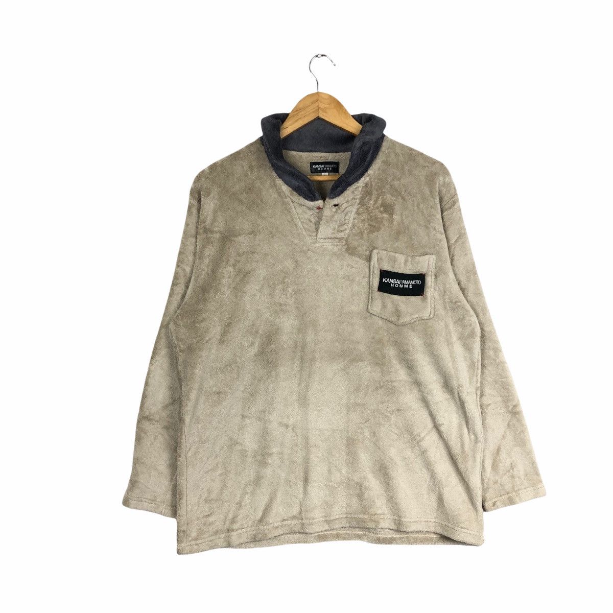 Kansai Yamamoto KANSAI YAMAMOTO MAN FLEECE JAPANESE DESIGNER Size US L / EU 52-54 / 3 - 1 Thumbnail