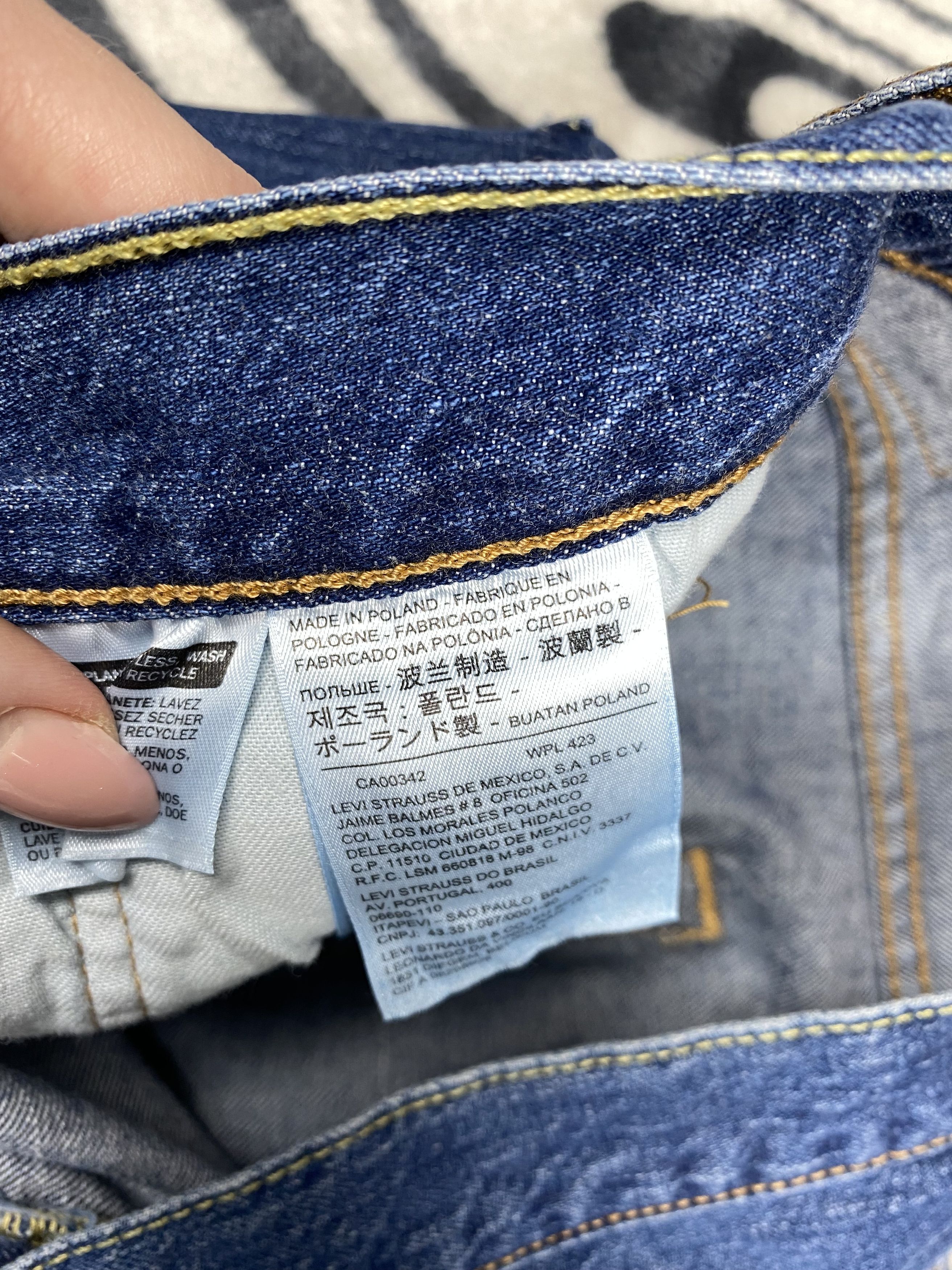 Levi's NEW Levis 501 Vintage Mens Denim Pants Jeans Size US 34 / EU 50 - 9 Thumbnail