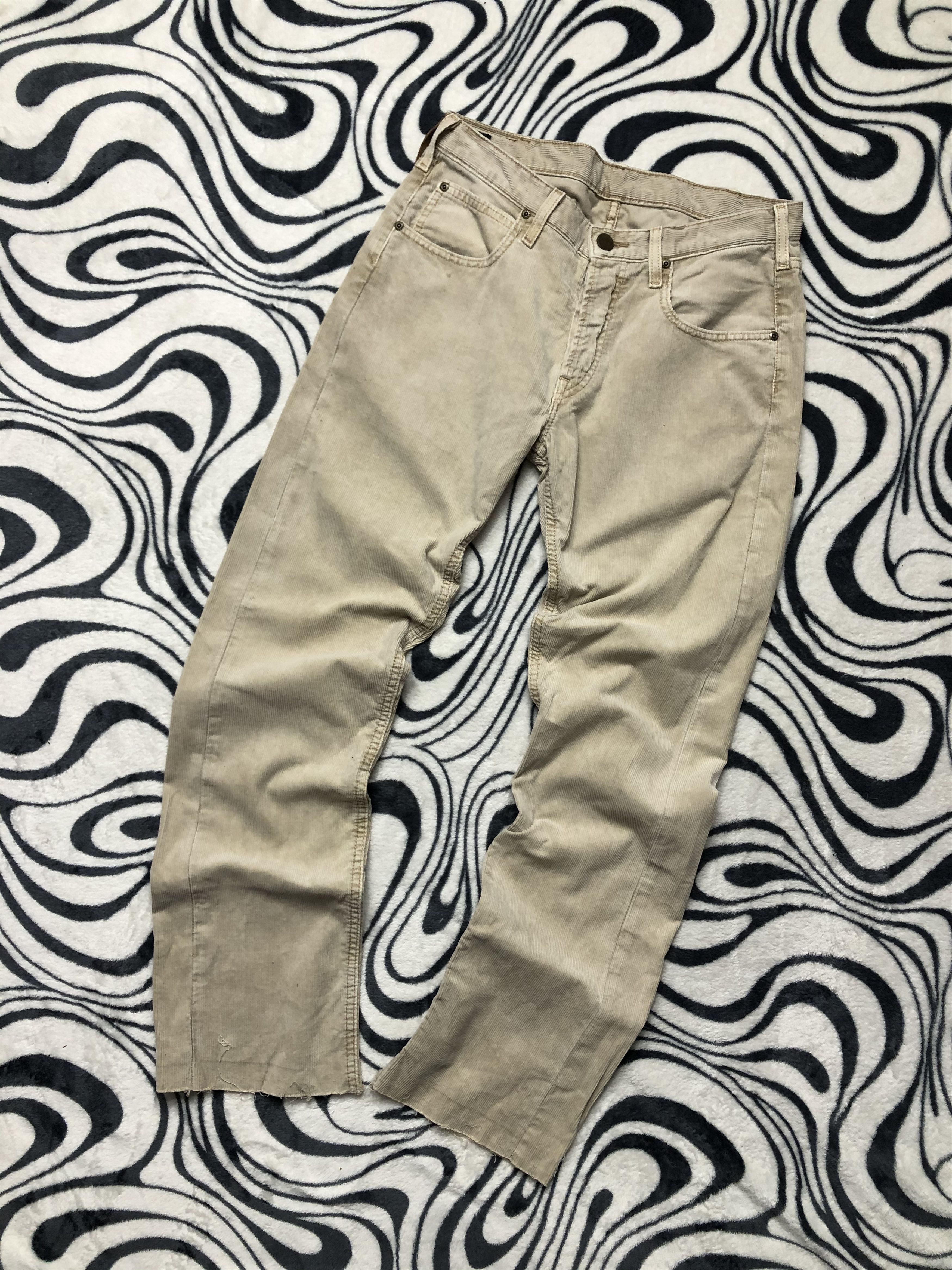 Lee Lee Vintage Mens Corduroy Denim Pants Size US 31 - 5 Thumbnail
