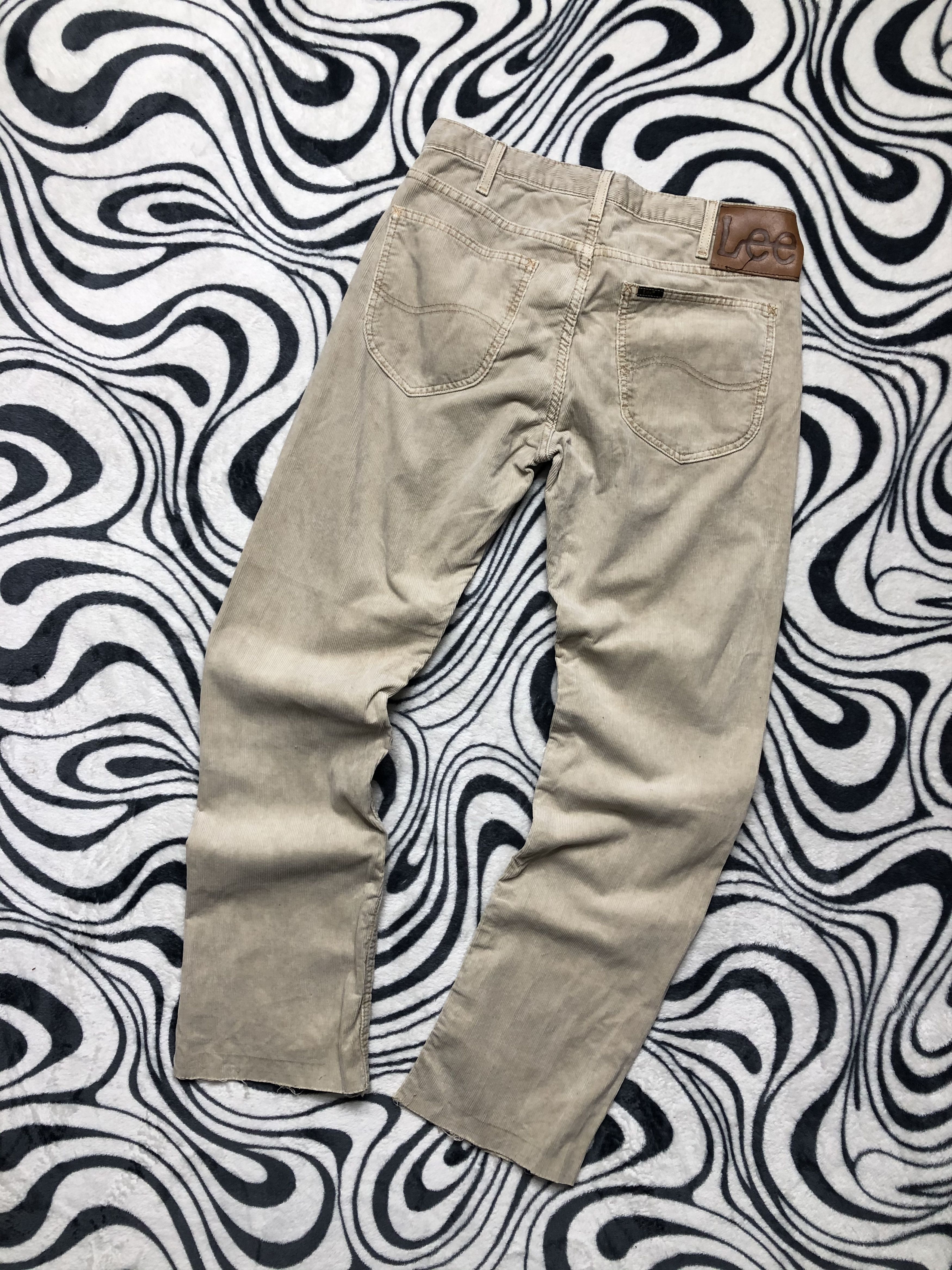 Lee Lee Vintage Mens Corduroy Denim Pants Size US 31 - 1 Thumbnail