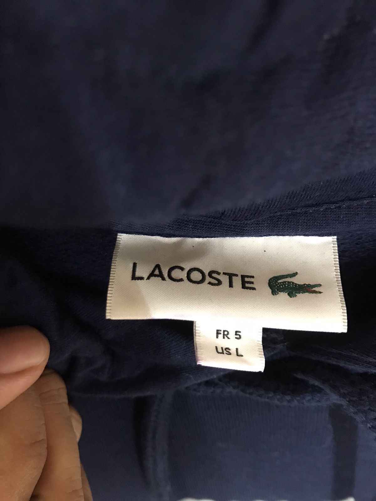 Lacoste ‼️LACOSTE HOODIE BIGLOGO SIZE L‼️ Size US L / EU 52-54 / 3 - 5 Thumbnail