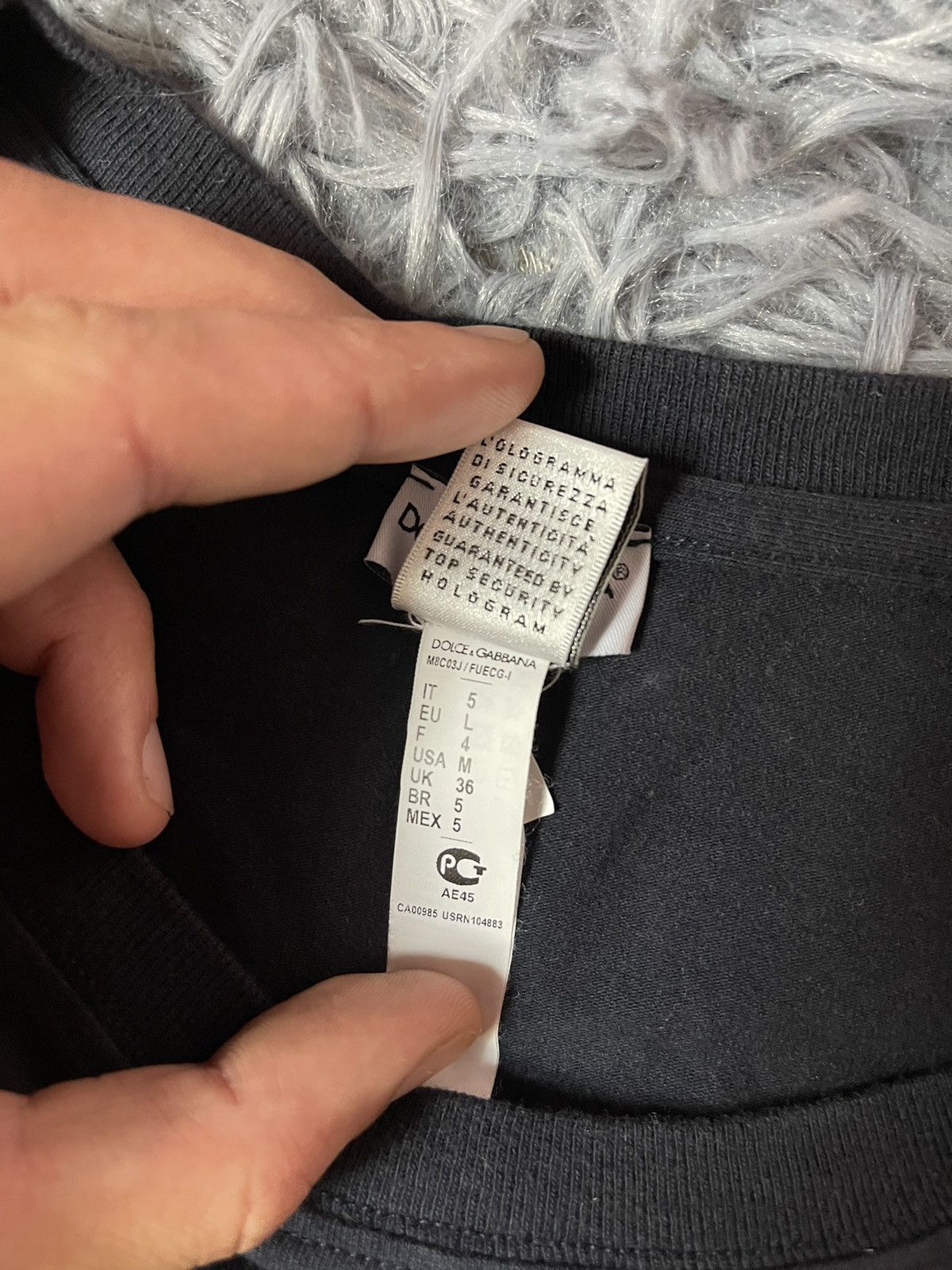 Dolce & Gabbana Dolce & Gabbana minimalist logo t-shirt Size US M / EU 48-50 / 2 - 5 Thumbnail