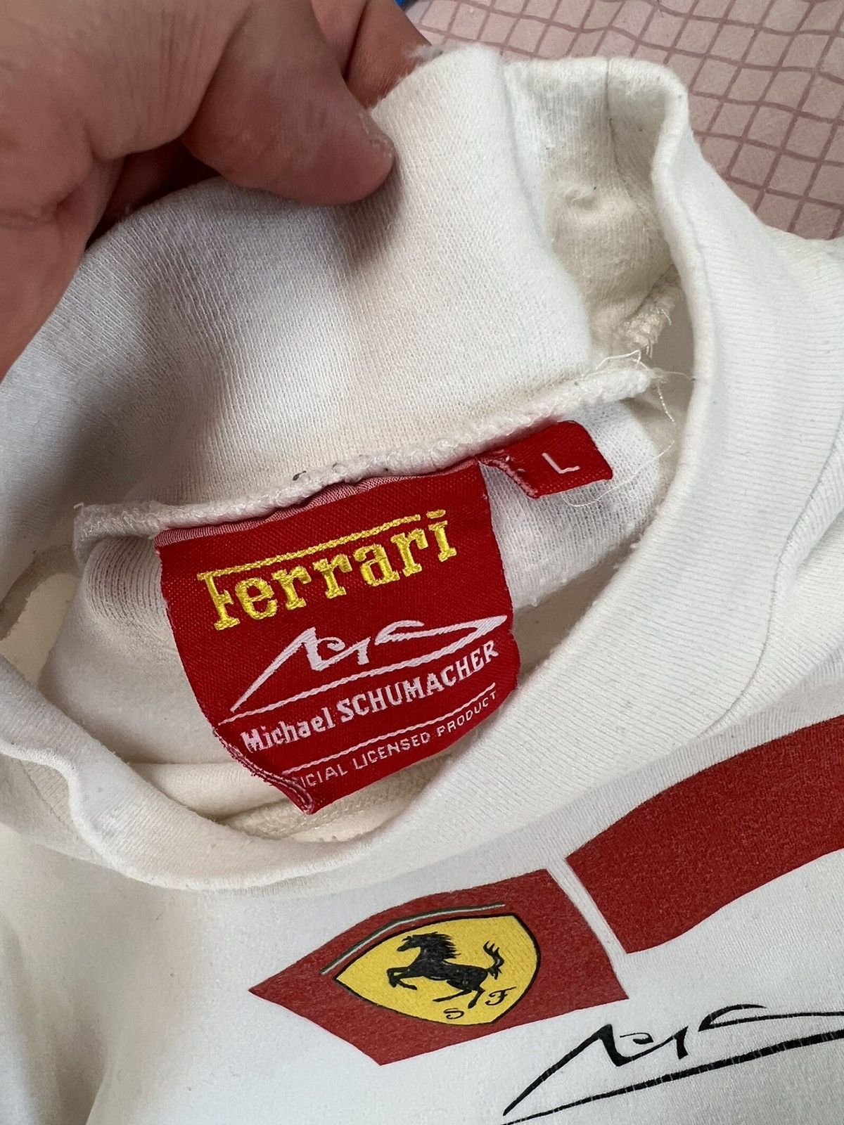 Ferrari × Formula 1 × Vintage Vintage Ferrari - Formula One - Michael Schumacher - 1999 Size US L / EU 52-54 / 3 - 13 Thumbnail