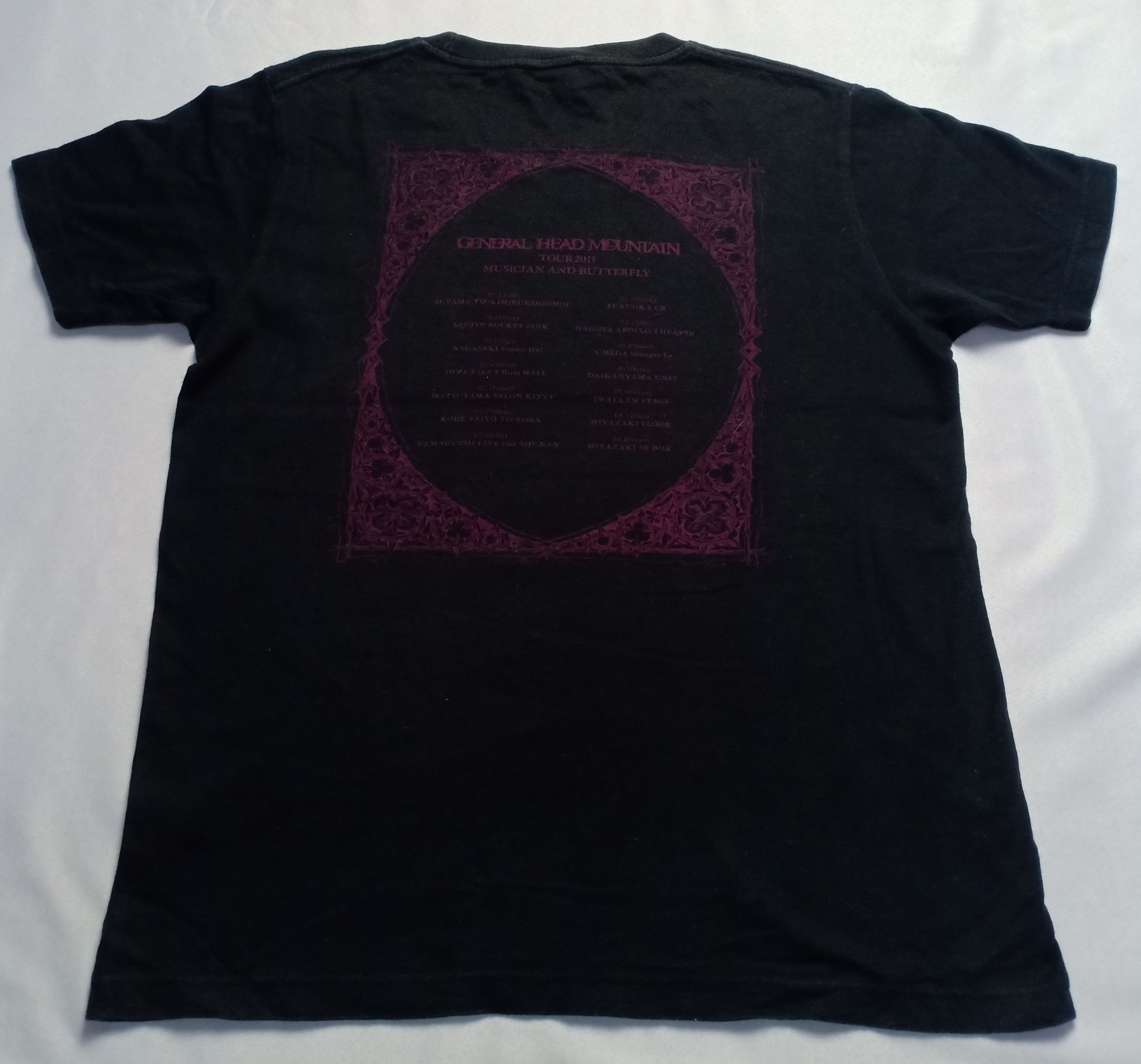 Band Tees General Head Mountain Tower Records Japanese Band Tee Size US S / EU 44-46 / 1 - 7 Thumbnail