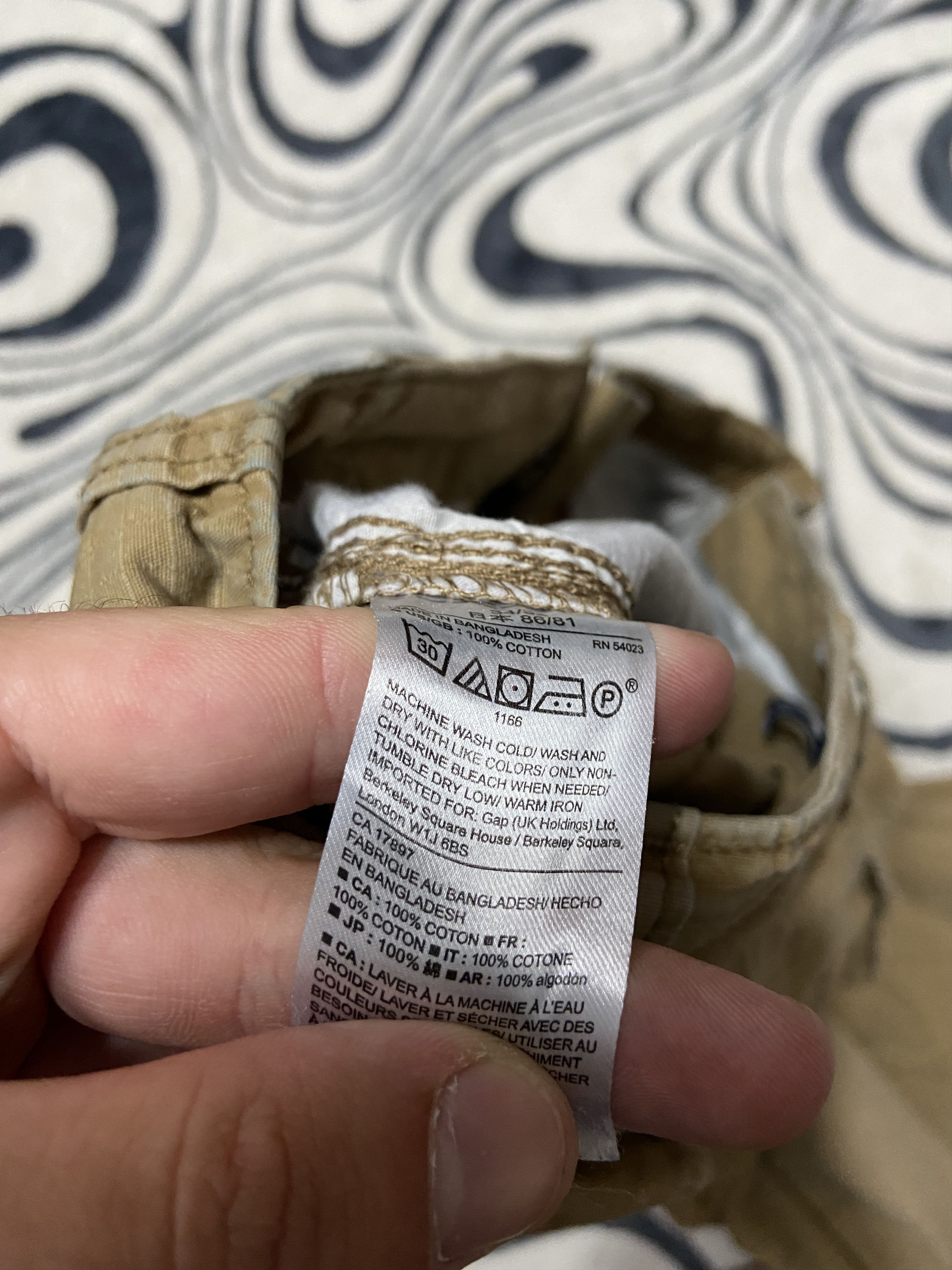 Gap Gap Mens Multipocket Cargo Pants Size US 34 / EU 50 - 6 Thumbnail