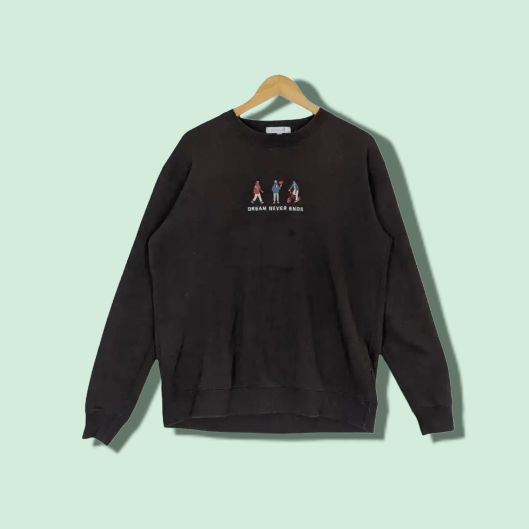 Japanese Brand Japan SUFFUS Dream Never End Jumper Sweatshirt Size US L / EU 52-54 / 3 - 1 Thumbnail
