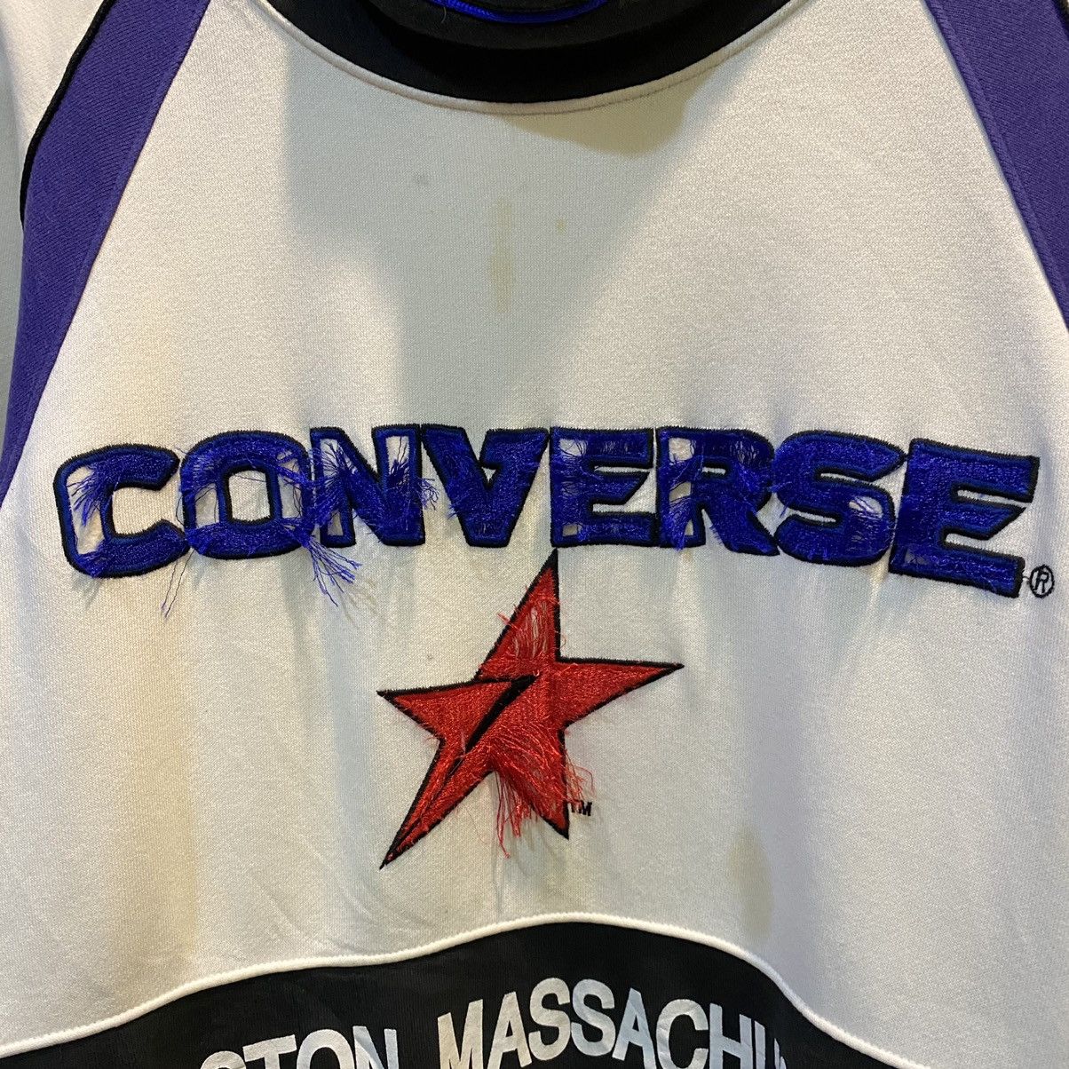 Converse × Vintage VINTAGE‼️Converse “Boston Massachusetts Since 1908” Sweaters Size US XL / EU 56 / 4 - 3 Thumbnail