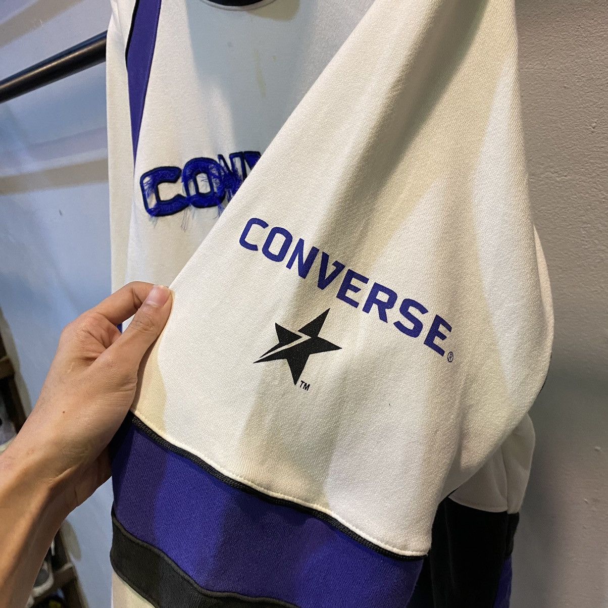 Converse × Vintage VINTAGE‼️Converse “Boston Massachusetts Since 1908” Sweaters Size US XL / EU 56 / 4 - 5 Thumbnail