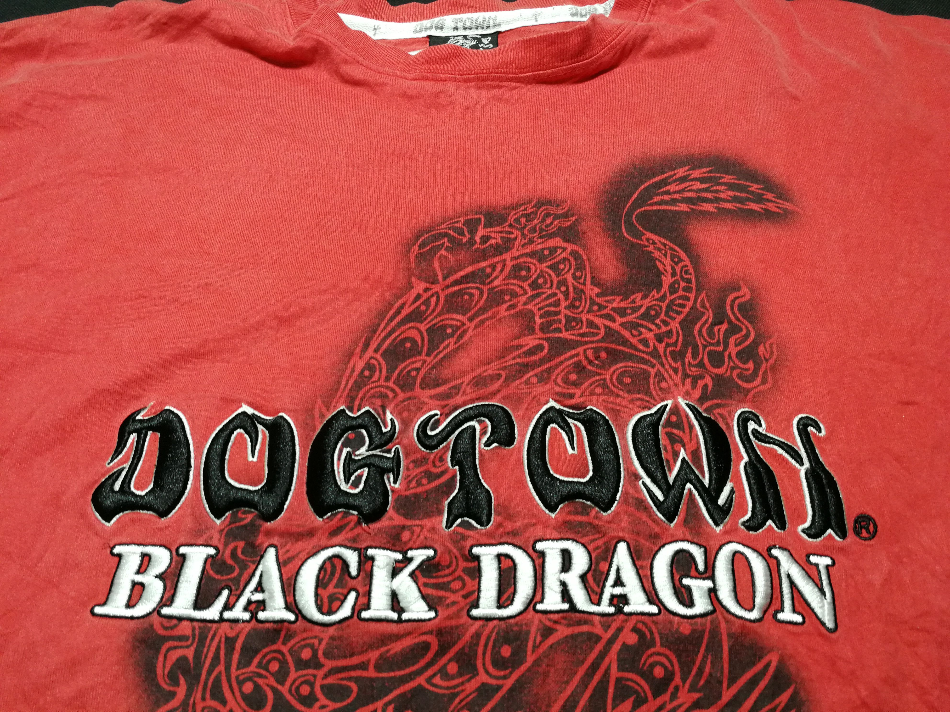 Dogtown Vintage Dog Town Black Dragon Tee Skate Streetwear Size US XL / EU 56 / 4 - 2 Thumbnail
